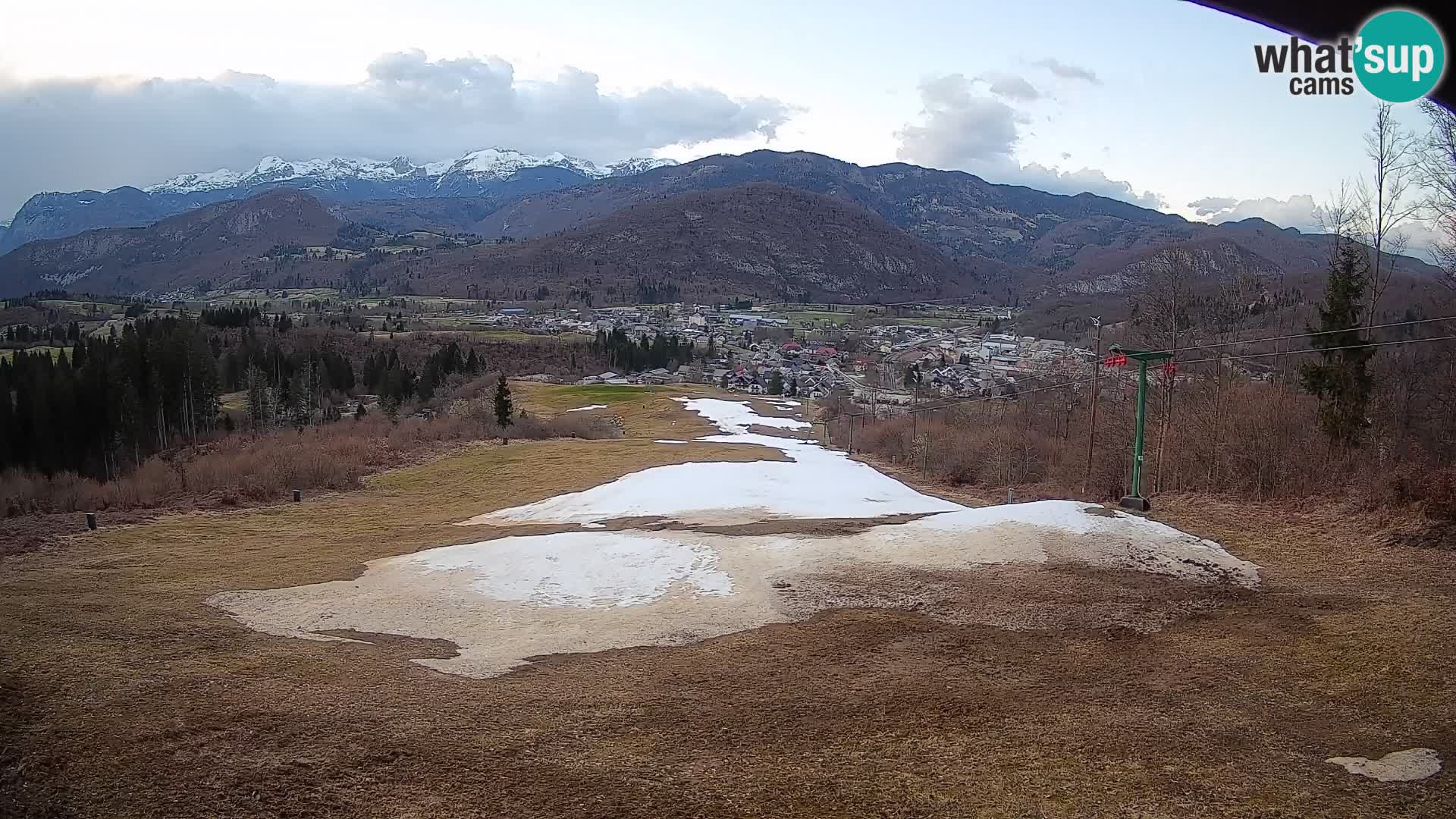 Webcam Bohinjska Bistrica – Vue en direct depuis la station de ski Kozji Hrbet