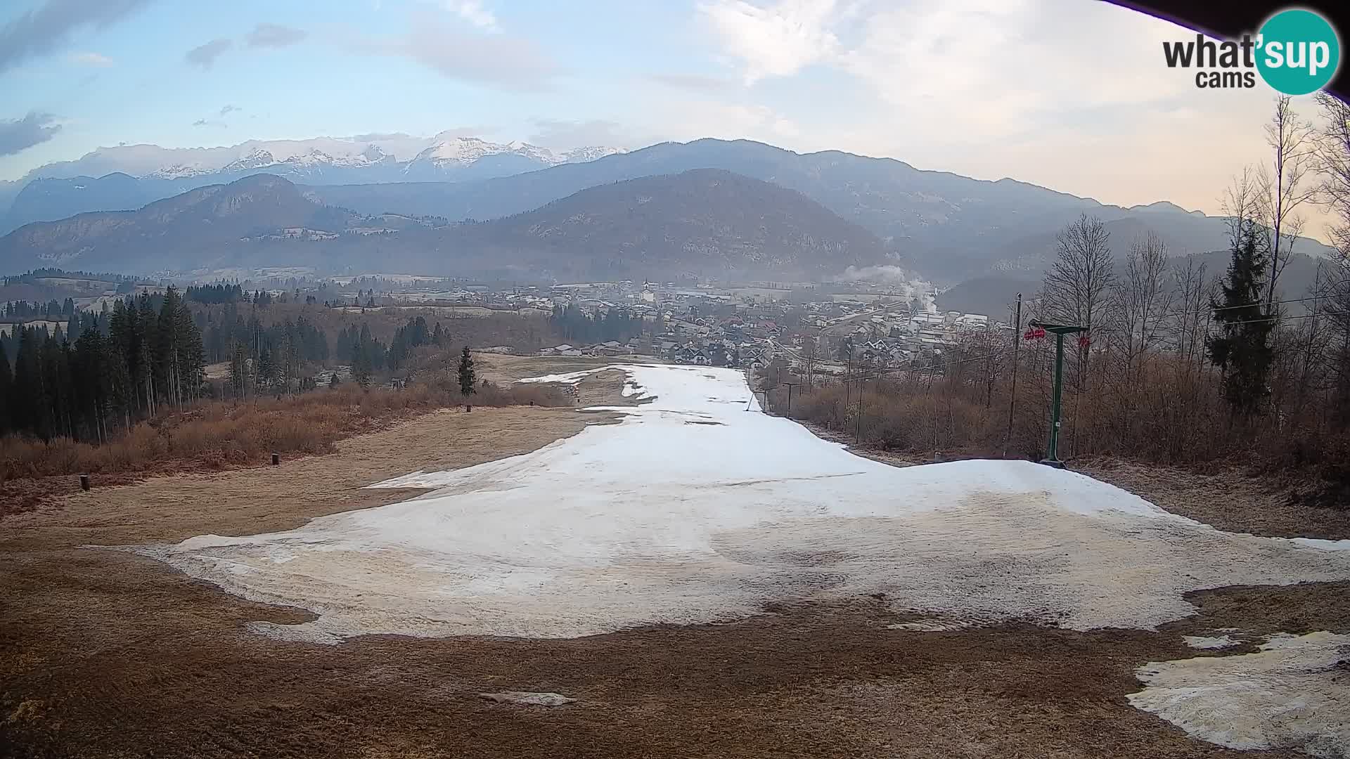 Webcam Bohinjska Bistrica – Vista live dalla stazione sciistica Kozji Hrbet