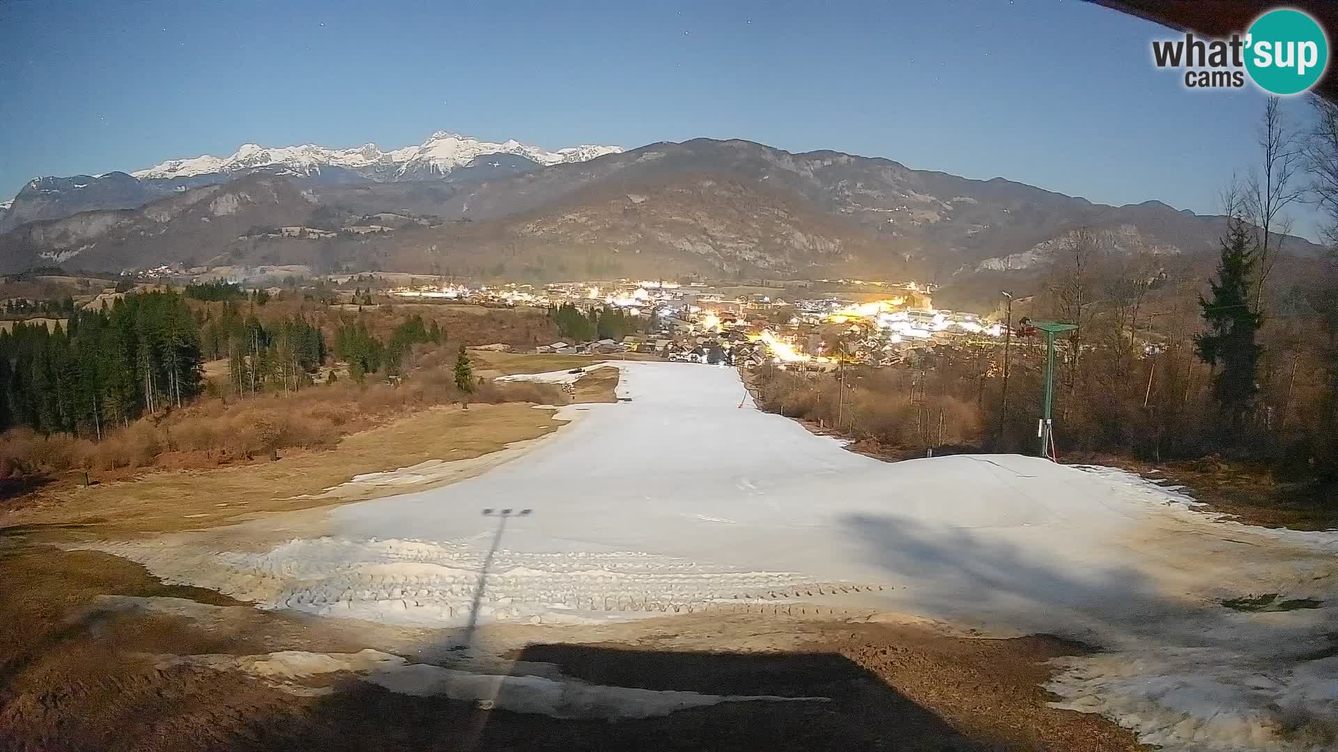 Livekamera Bohinjska Bistrica – Liveblick von der Skistation Kozji Hrbet