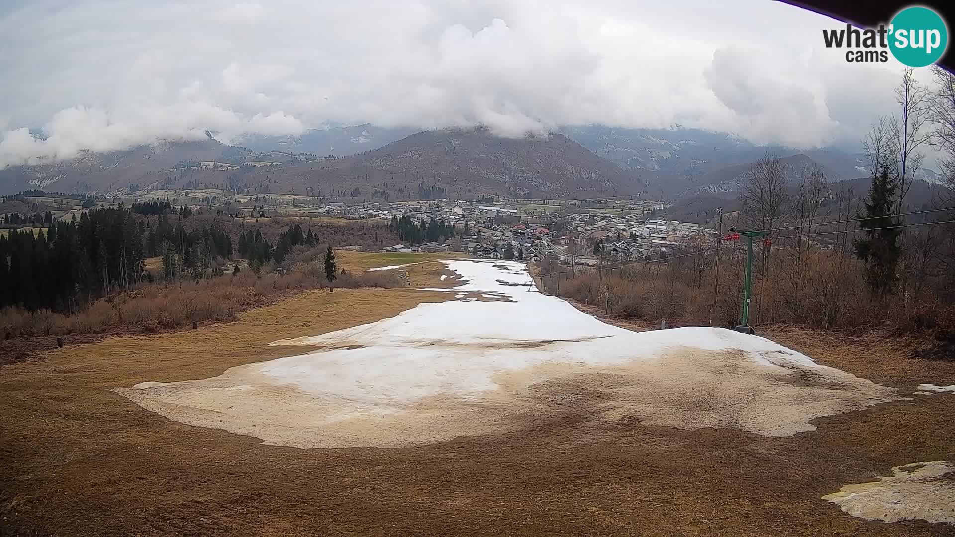 Webcam Bohinjska Bistrica – Live View from Kozji Hrbet Ski Station