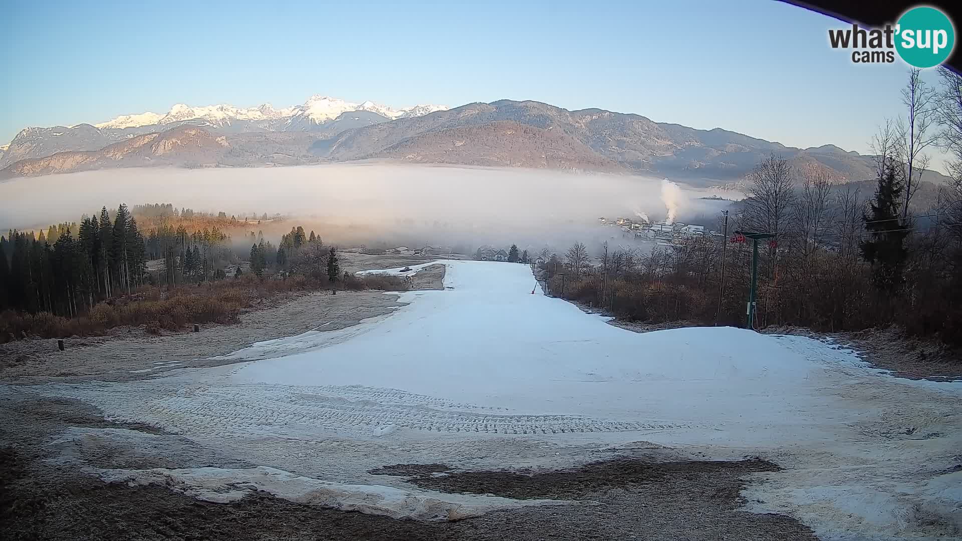 Webcam Bohinjska Bistrica – Vue en direct depuis la station de ski Kozji Hrbet