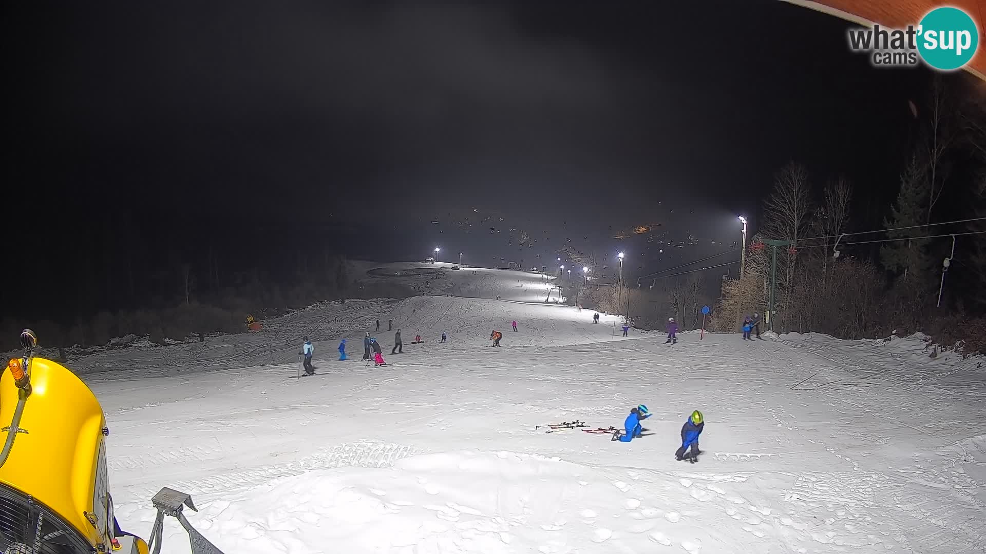 Spletna kamera Bohinjska Bistrica – Pogled v živo s smučišča Kozji Hrbet