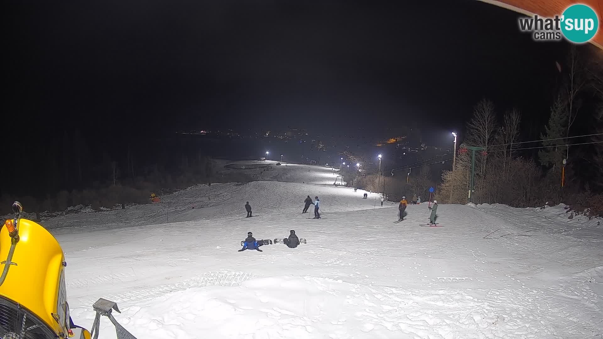 Kamera uživo Bohinjska Bistrica – Pogled u stvarnom vremenu sa skijališta Kozji Hrbet