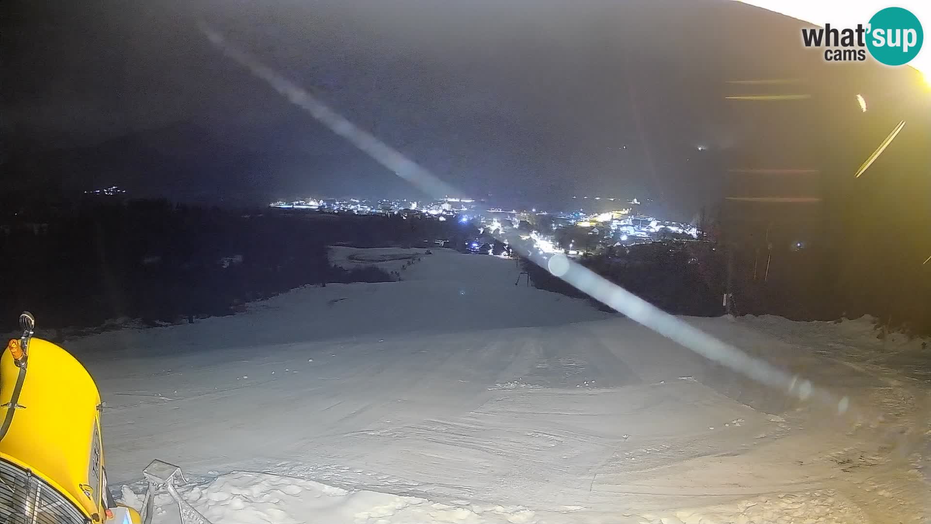 Kamera uživo Bohinjska Bistrica – Pogled u stvarnom vremenu sa skijališta Kozji Hrbet