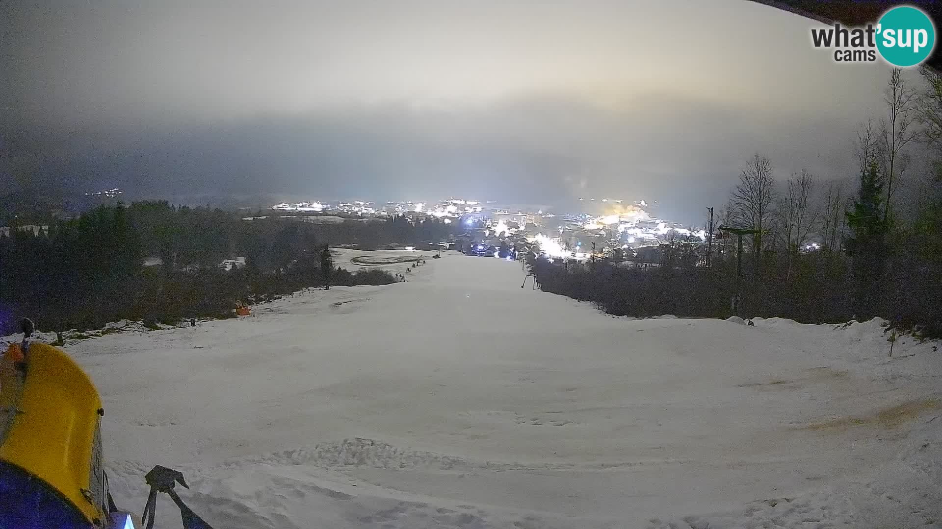 Webcam Bohinjska Bistrica – Live View from Kozji Hrbet Ski Station