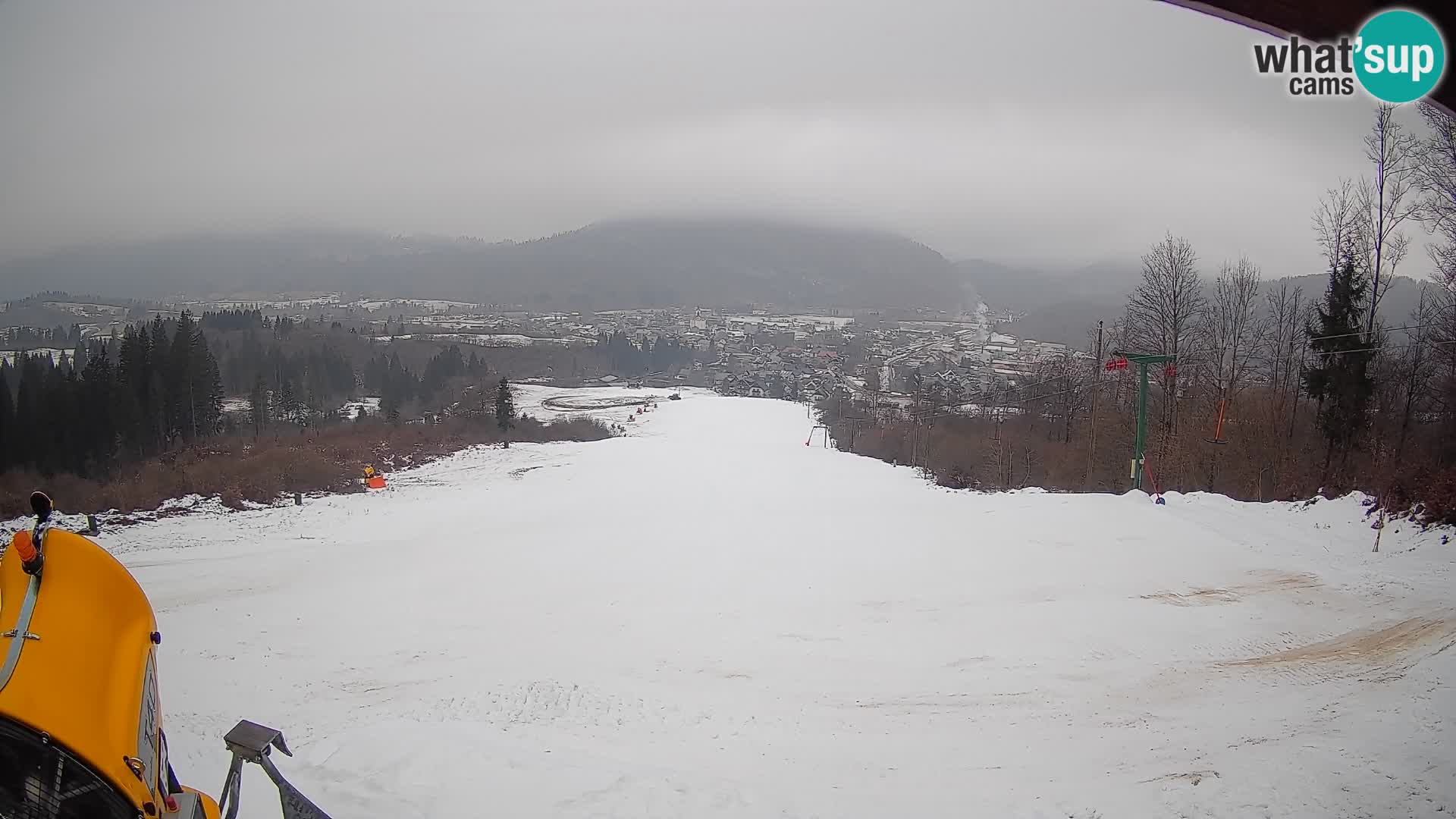 Webcam Bohinjska Bistrica – Vista live dalla stazione sciistica Kozji Hrbet