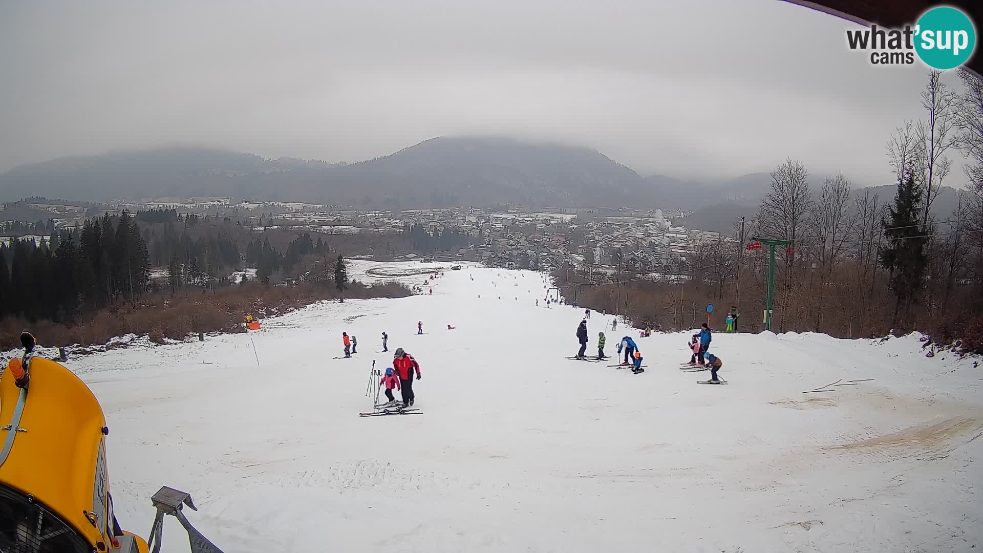 Webcam Bohinjska Bistrica – Live View from Kozji Hrbet Ski Station