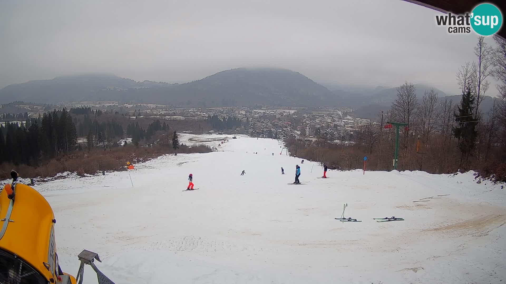 Webcam Bohinjska Bistrica – Live View from Kozji Hrbet Ski Station