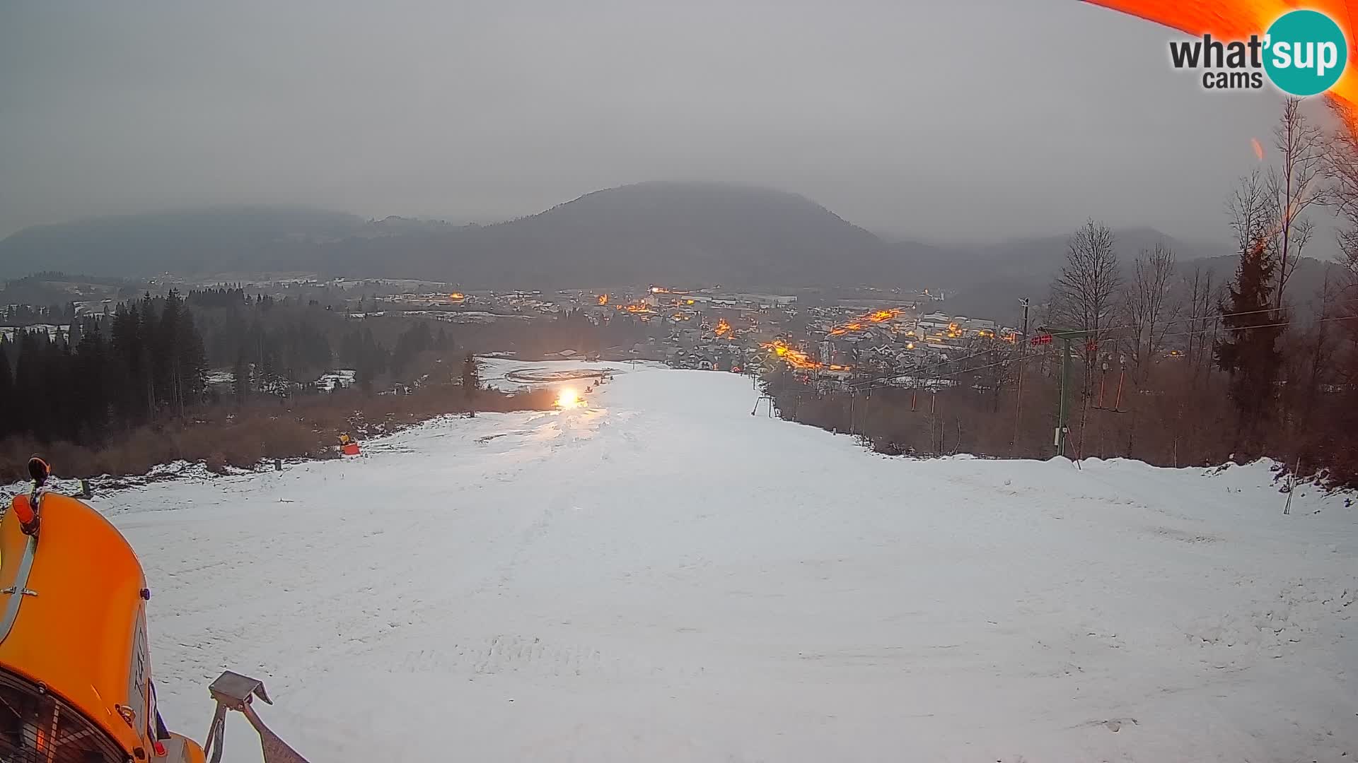 Spletna kamera Bohinjska Bistrica – Pogled v živo s smučišča Kozji Hrbet