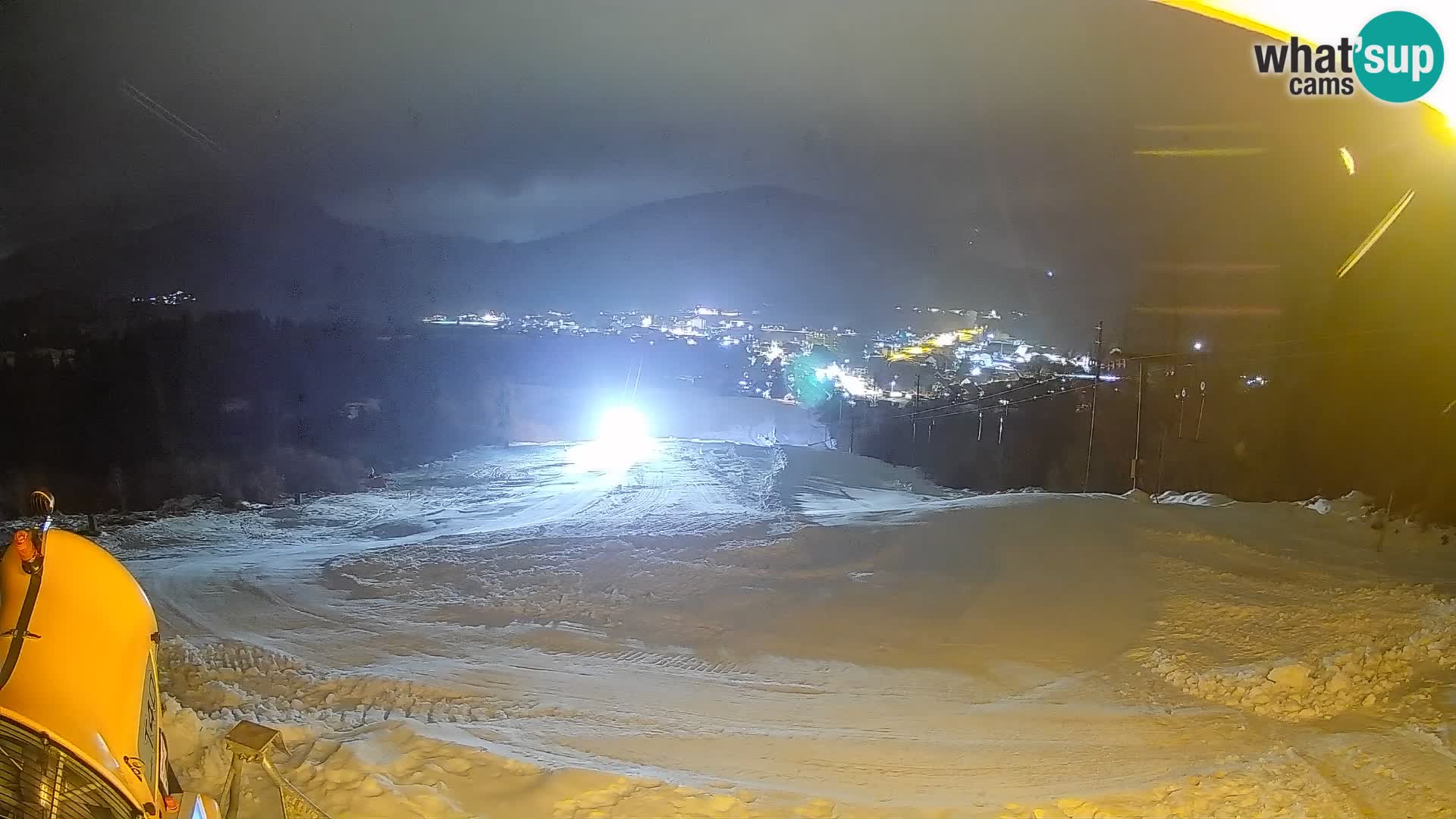 Kamera uživo Bohinjska Bistrica – Pogled u stvarnom vremenu sa skijališta Kozji Hrbet