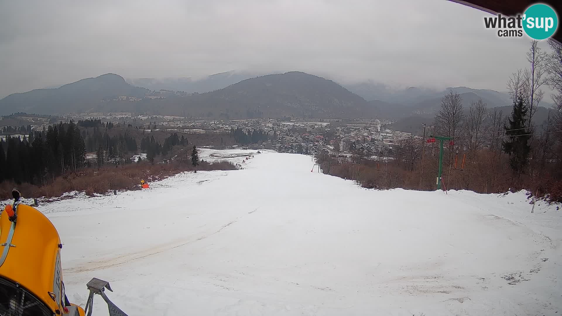 Webcam Bohinjska Bistrica – Live View from Kozji Hrbet Ski Station