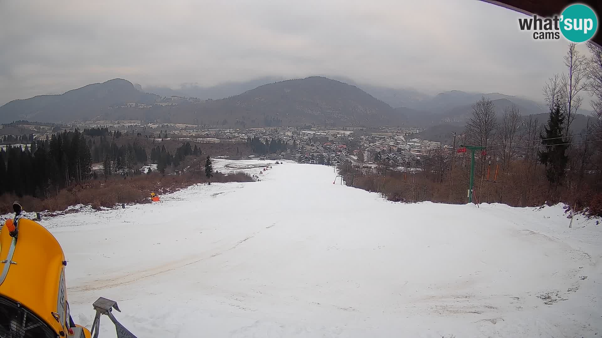 Webcam Bohinjska Bistrica – Vista live dalla stazione sciistica Kozji Hrbet