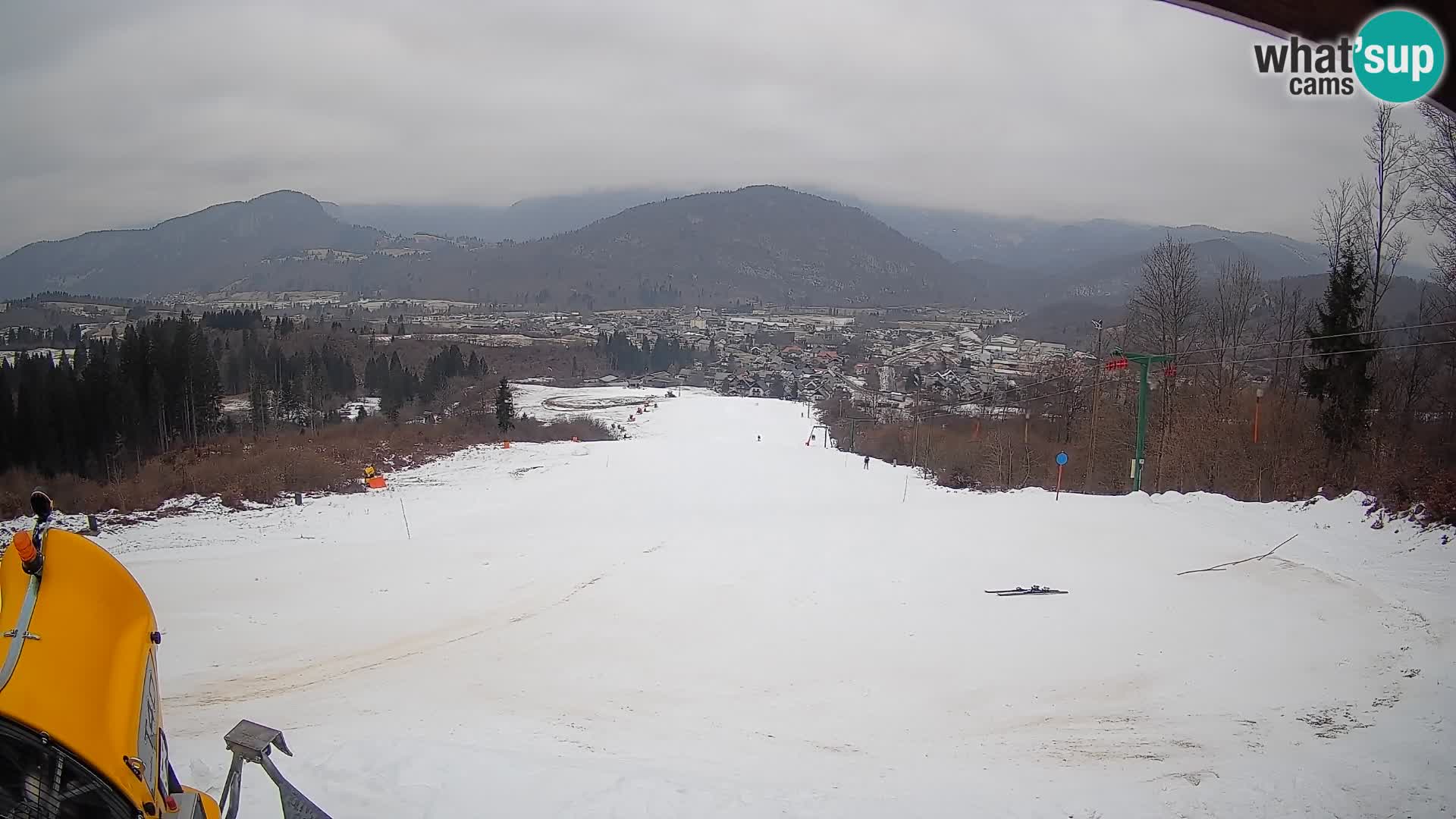 Webcam Bohinjska Bistrica – Live View from Kozji Hrbet Ski Station
