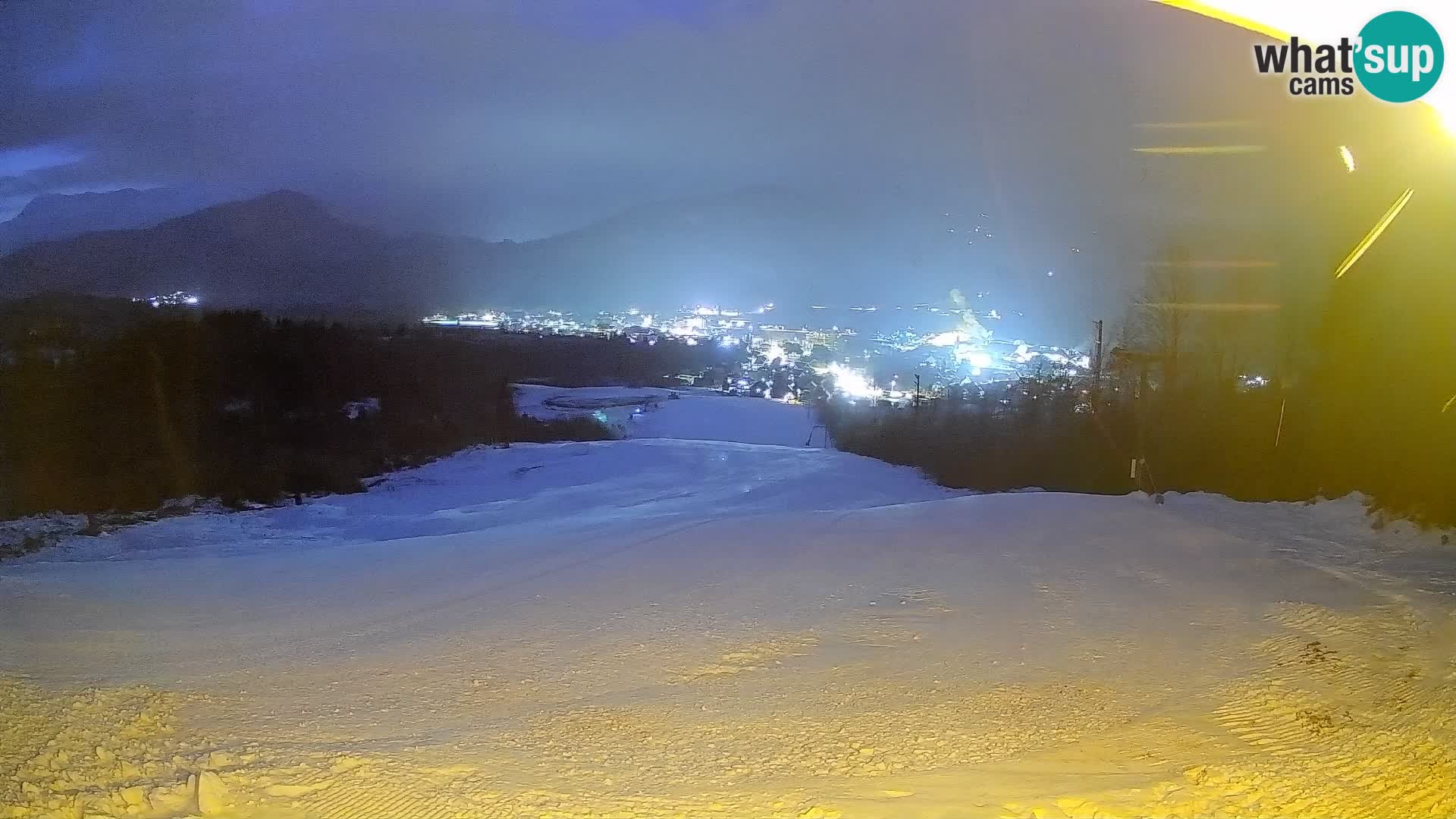 Webcam Bohinjska Bistrica – Vista live dalla stazione sciistica Kozji Hrbet