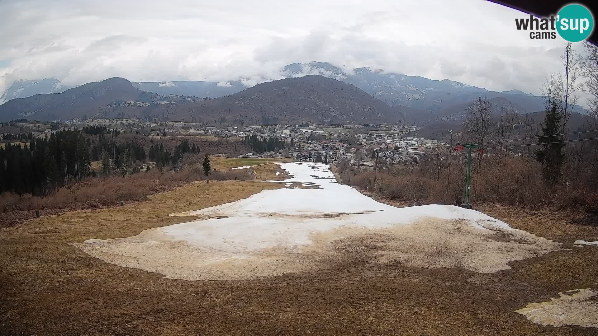 Webcam Bohinjska Bistrica – Vue en direct depuis la station de ski Kozji Hrbet