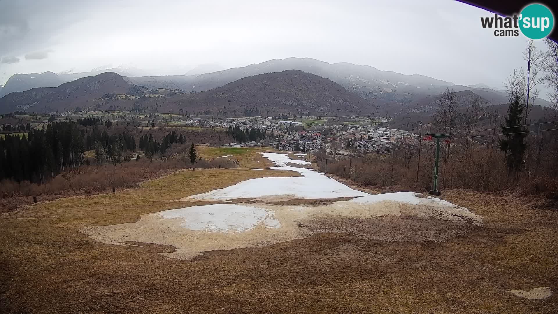 Webcam Bohinjska Bistrica – Vista live dalla stazione sciistica Kozji Hrbet