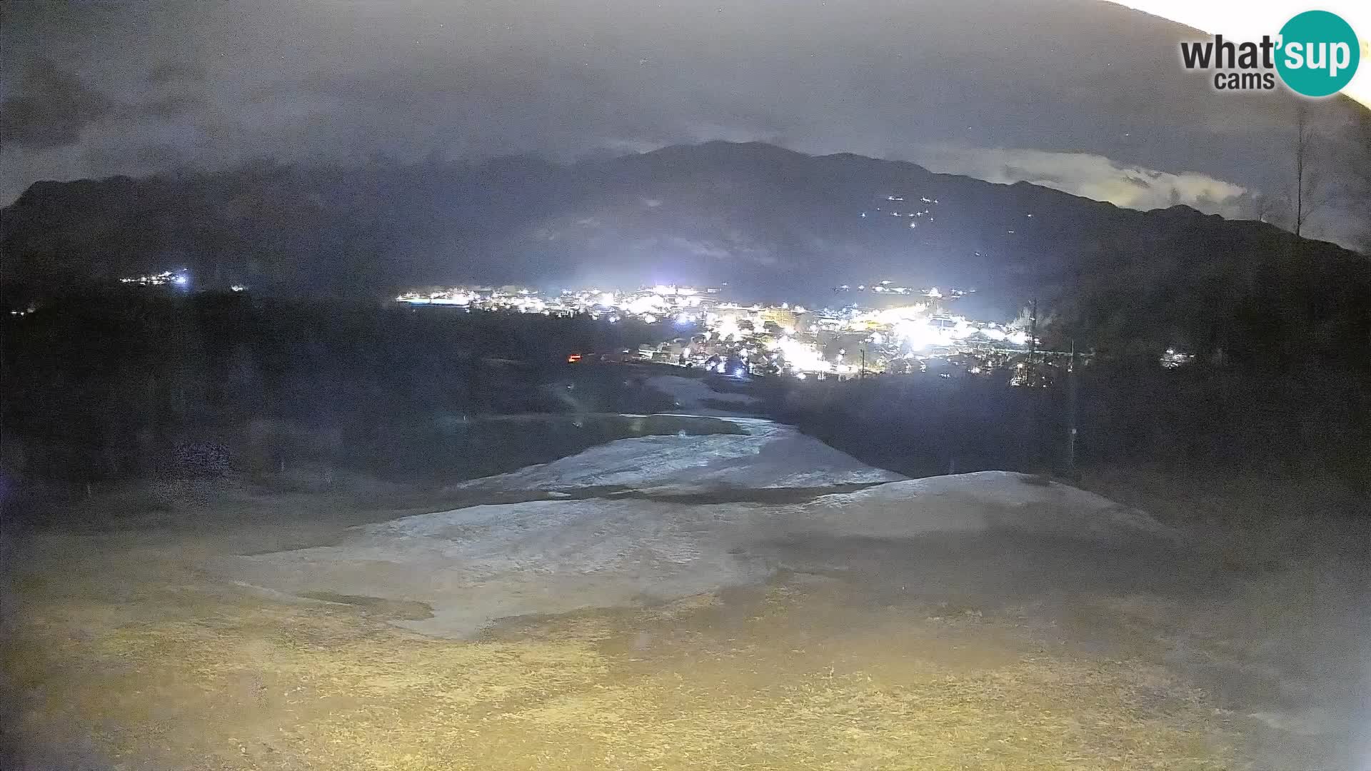 Kamera uživo Bohinjska Bistrica – Pogled u stvarnom vremenu sa skijališta Kozji Hrbet