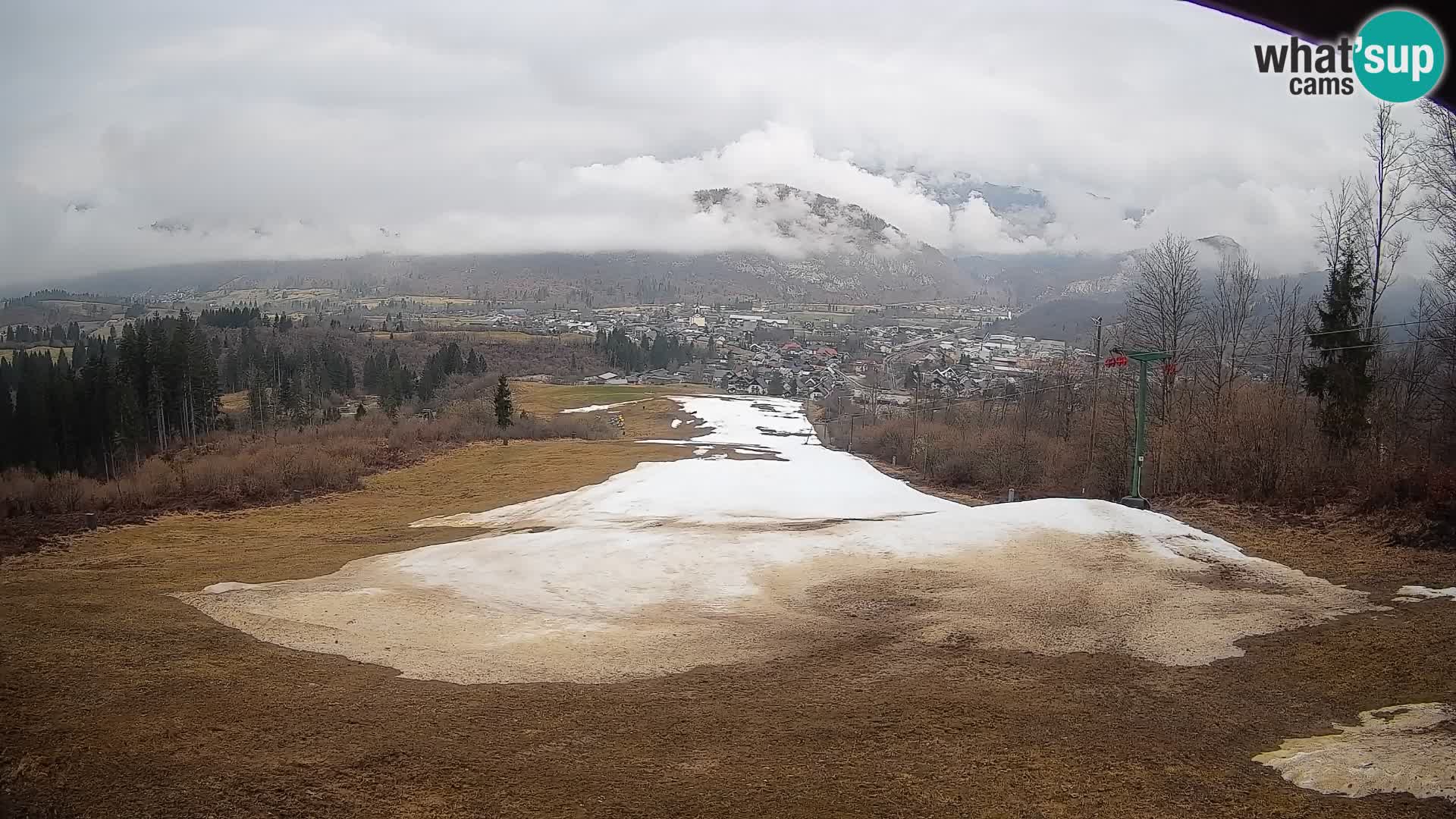 Webcam Bohinjska Bistrica – Vista live dalla stazione sciistica Kozji Hrbet
