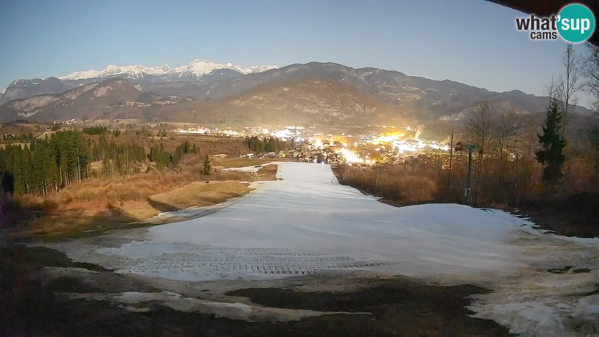 Livekamera Bohinjska Bistrica – Liveblick von der Skistation Kozji Hrbet