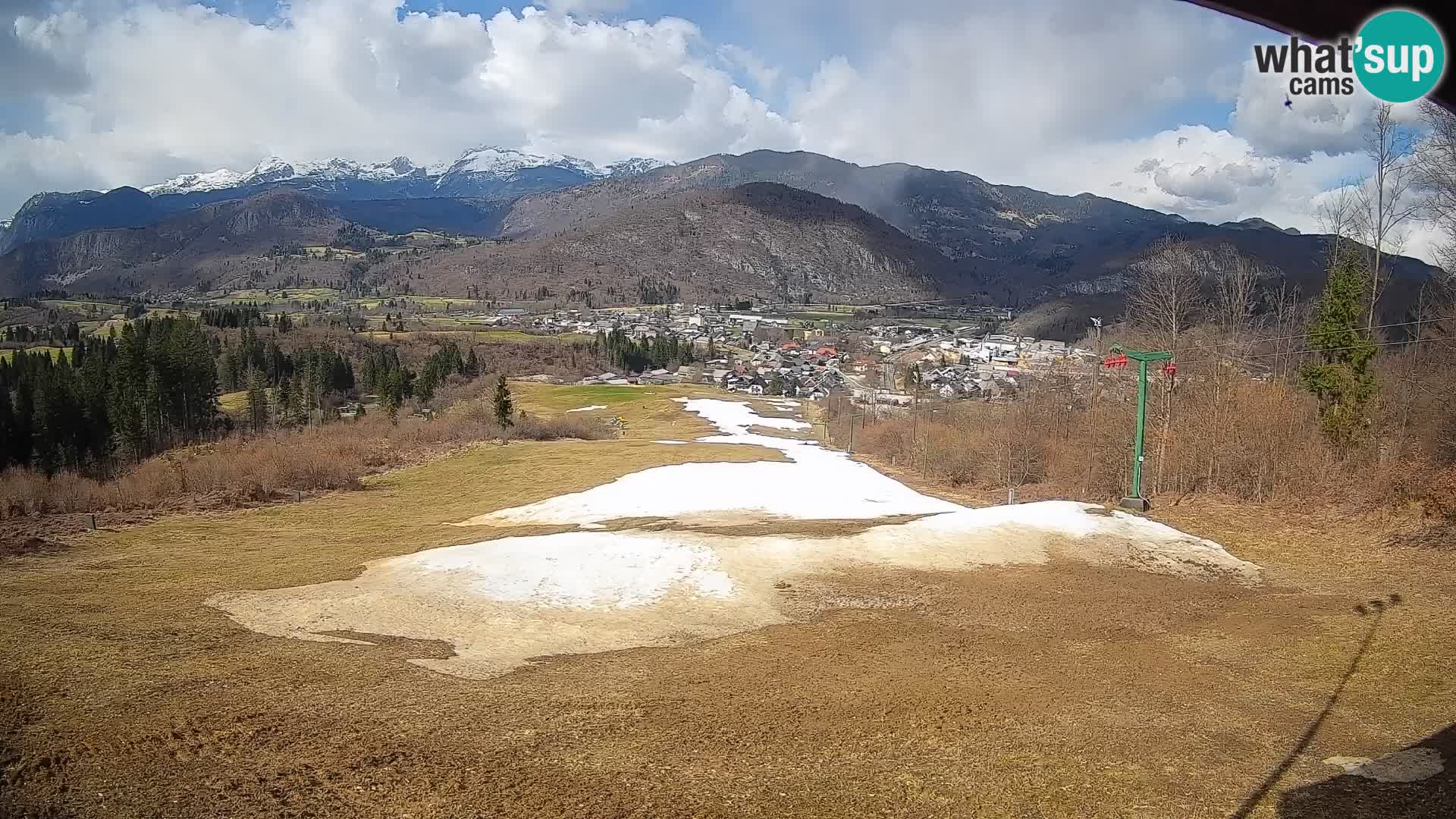 Spletna kamera Bohinjska Bistrica – Pogled v živo s smučišča Kozji Hrbet