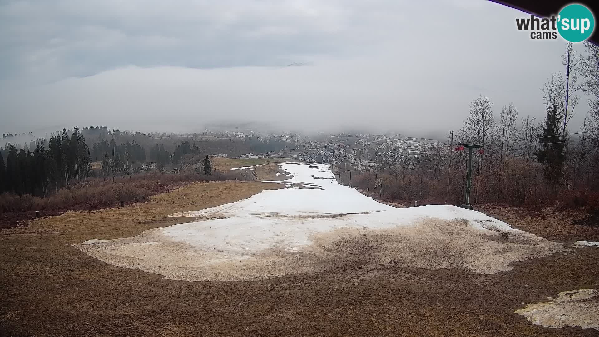 Webcam Bohinjska Bistrica – Vista live dalla stazione sciistica Kozji Hrbet