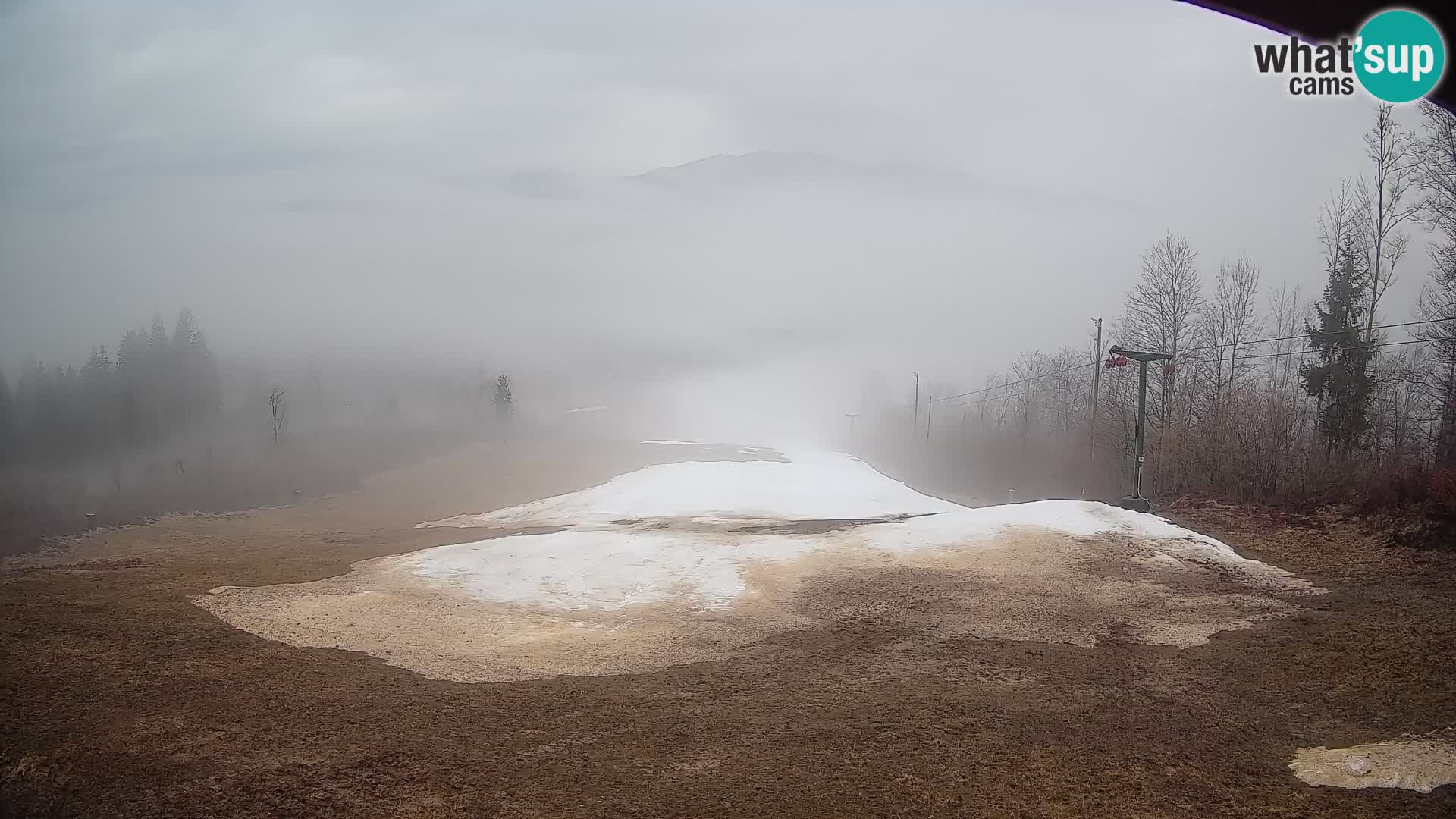 Kamera uživo Bohinjska Bistrica – Pogled u stvarnom vremenu sa skijališta Kozji Hrbet