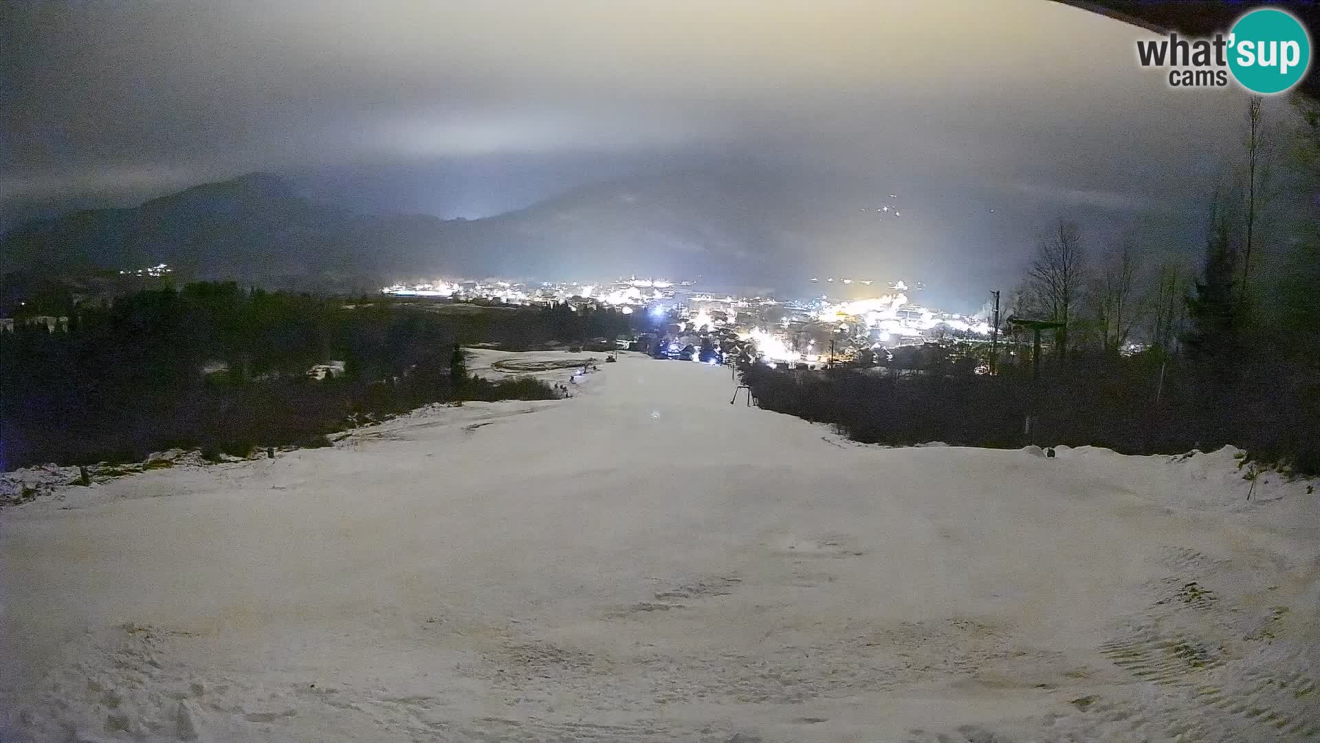 Webcam Bohinjska Bistrica – Vue en direct depuis la station de ski Kozji Hrbet