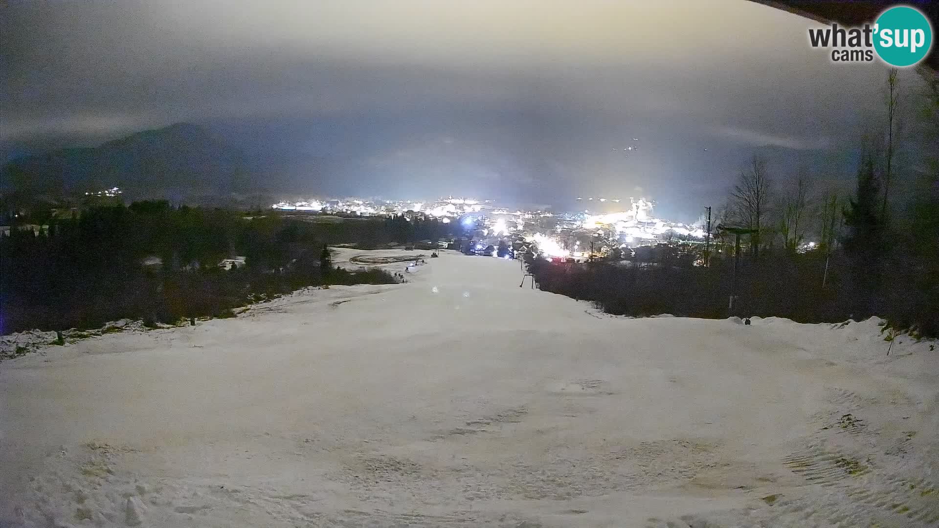 Webcam Bohinjska Bistrica – Vue en direct depuis la station de ski Kozji Hrbet