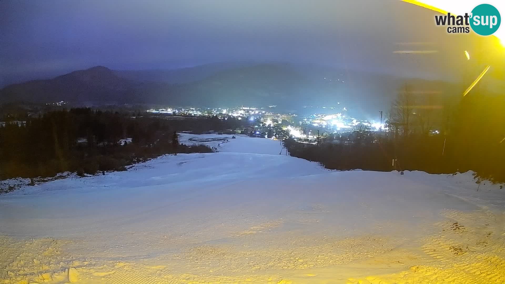 Webcam Bohinjska Bistrica – Live View from Kozji Hrbet Ski Station