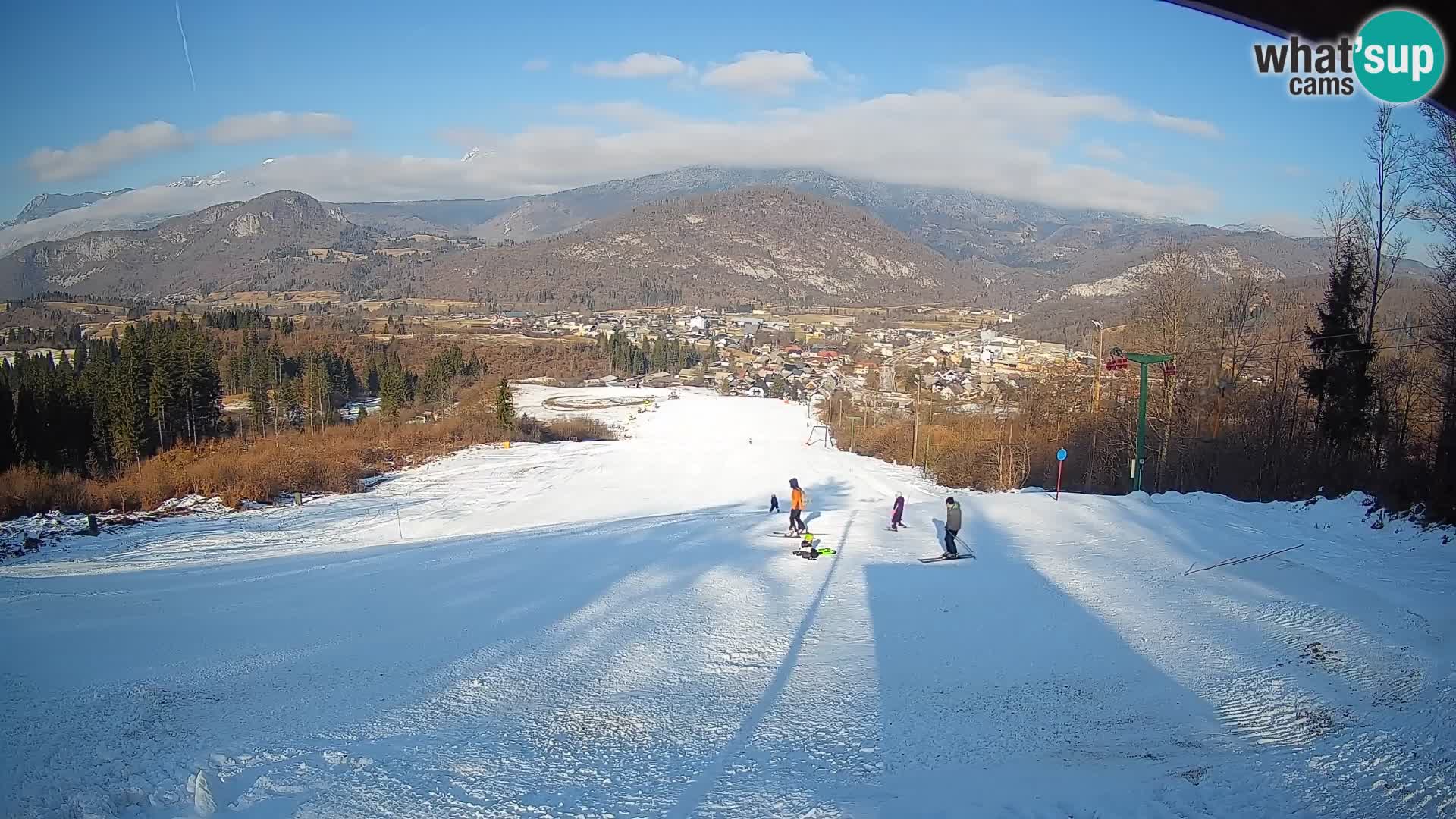 Webcam Bohinjska Bistrica – Vista live dalla stazione sciistica Kozji Hrbet