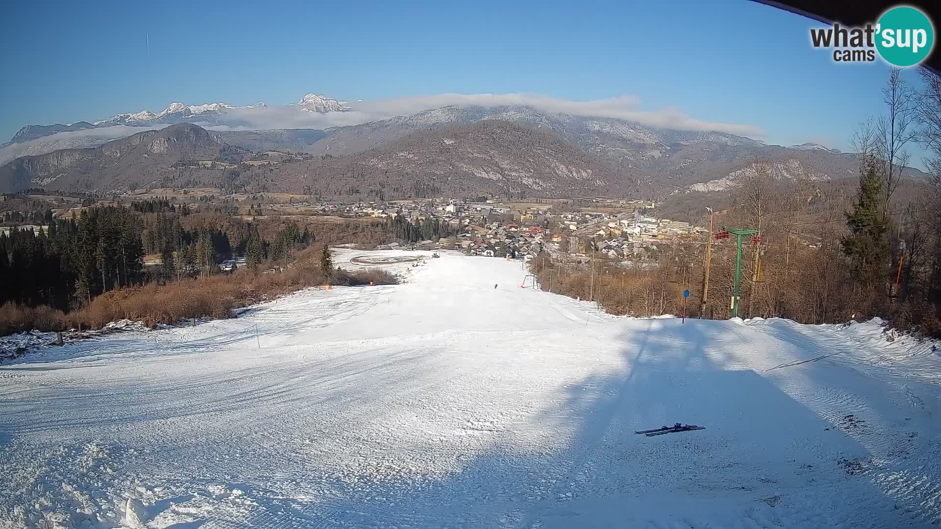 Webcam Bohinjska Bistrica – Vue en direct depuis la station de ski Kozji Hrbet