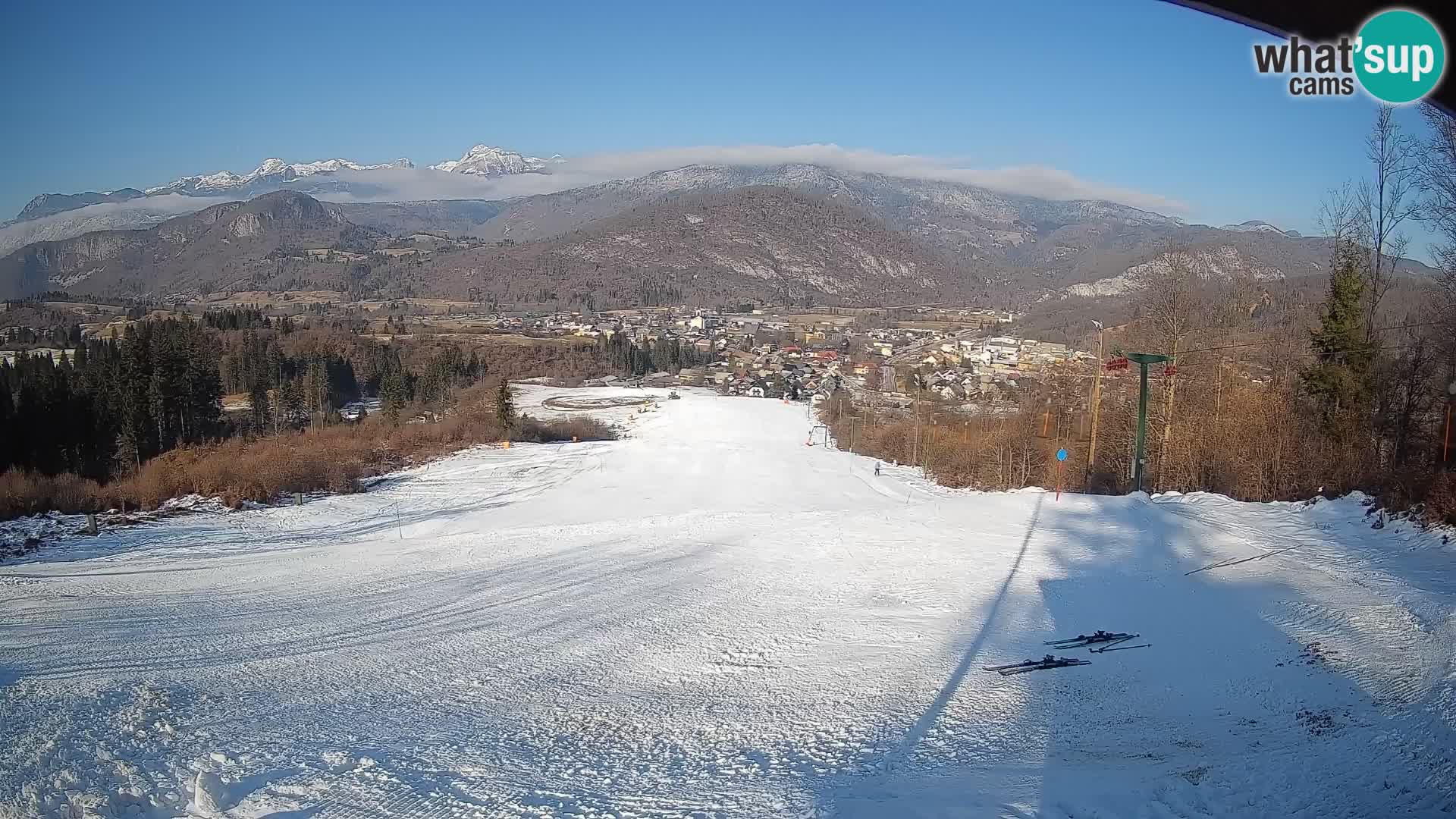 Webcam Bohinjska Bistrica – Vue en direct depuis la station de ski Kozji Hrbet