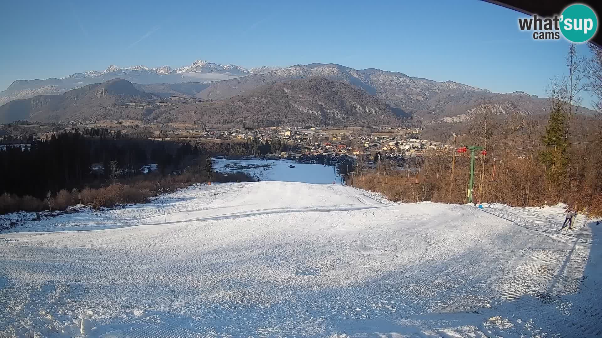 Spletna kamera Bohinjska Bistrica – Pogled v živo s smučišča Kozji Hrbet
