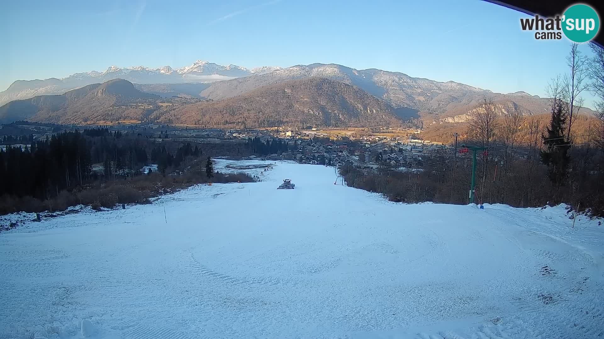 Webcam Bohinjska Bistrica – Vista live dalla stazione sciistica Kozji Hrbet