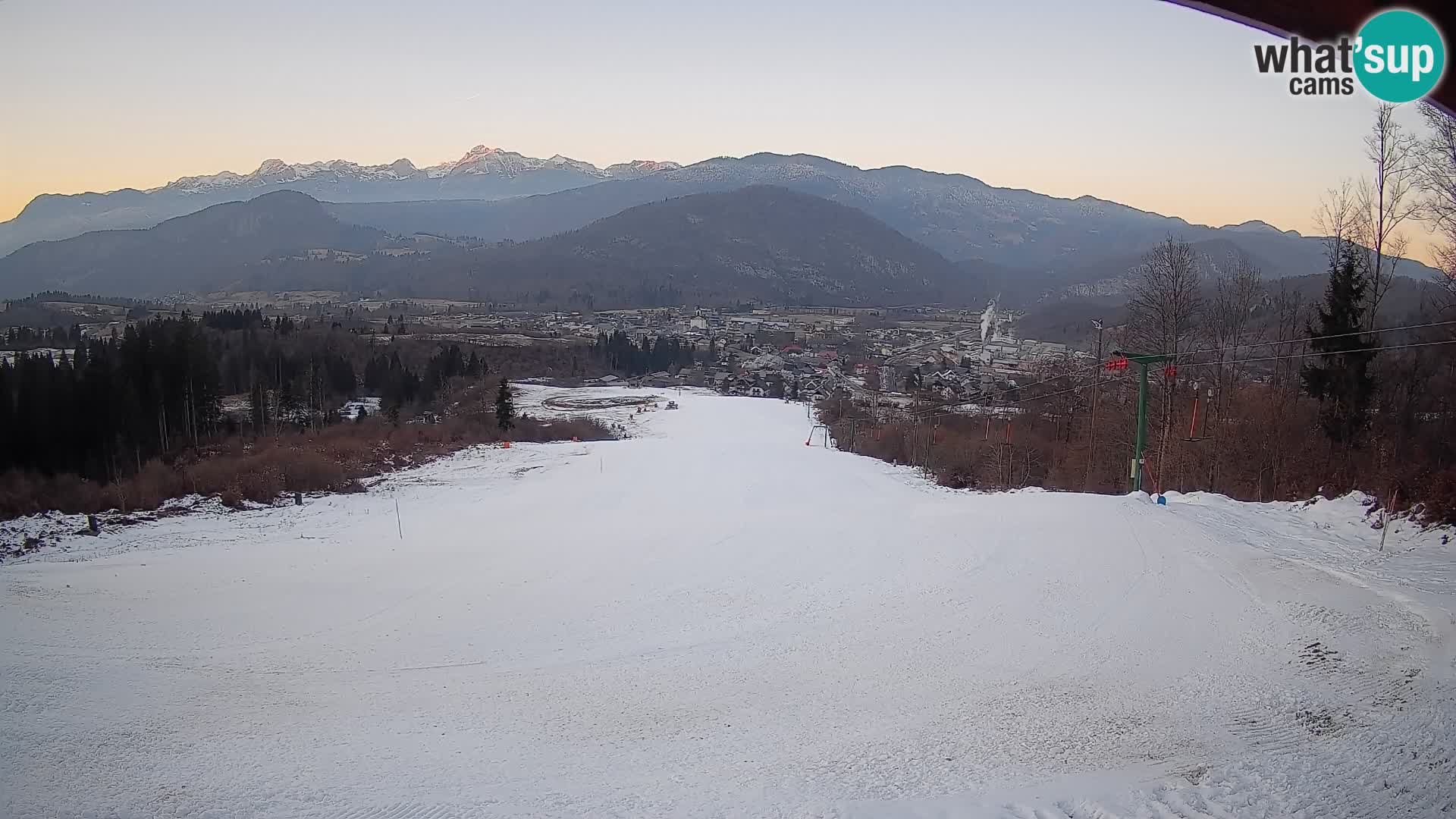 Cámara en vivo Bohinjska Bistrica – Vista en directo desde la estación de esquí Kozji Hrbet