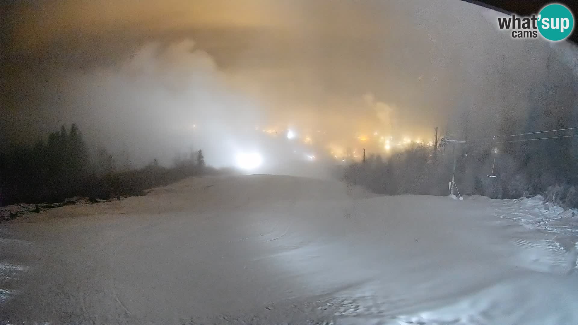 Webcam Bohinjska Bistrica – Live View from Kozji Hrbet Ski Station