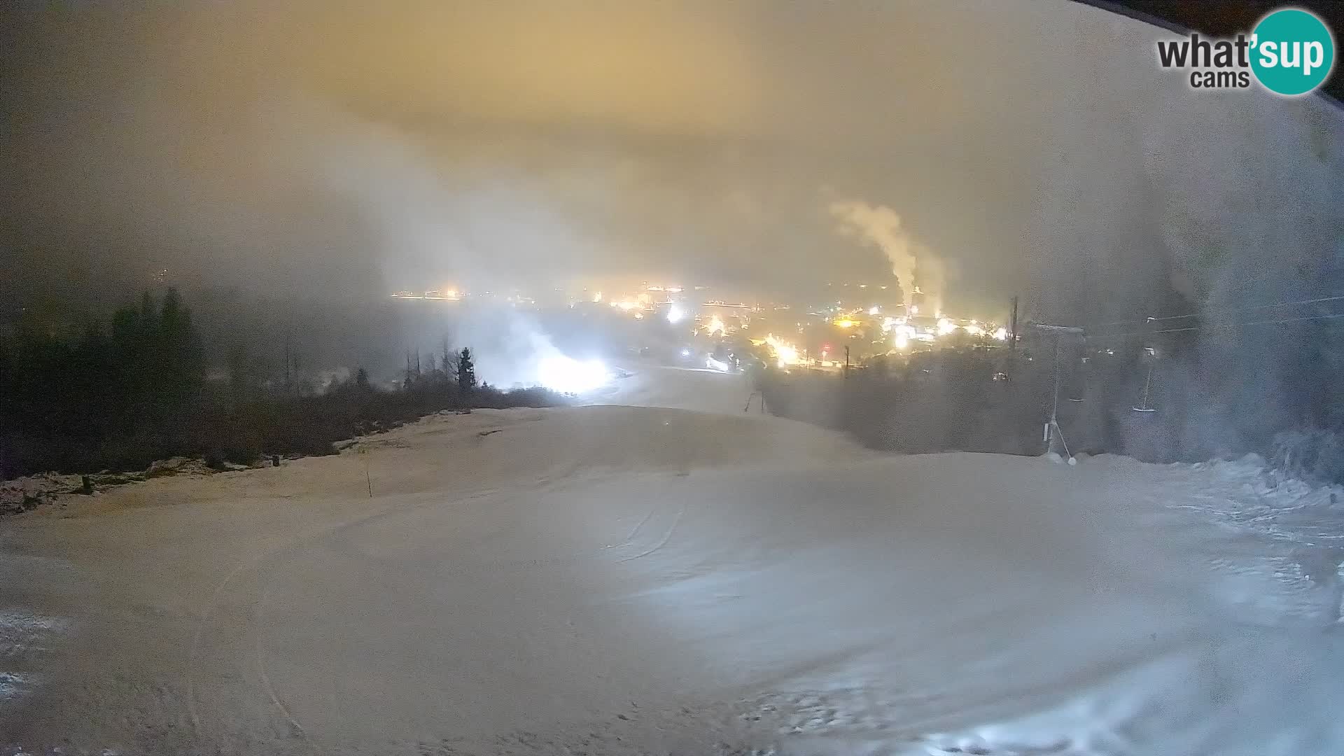 Webcam Bohinjska Bistrica – Vista live dalla stazione sciistica Kozji Hrbet