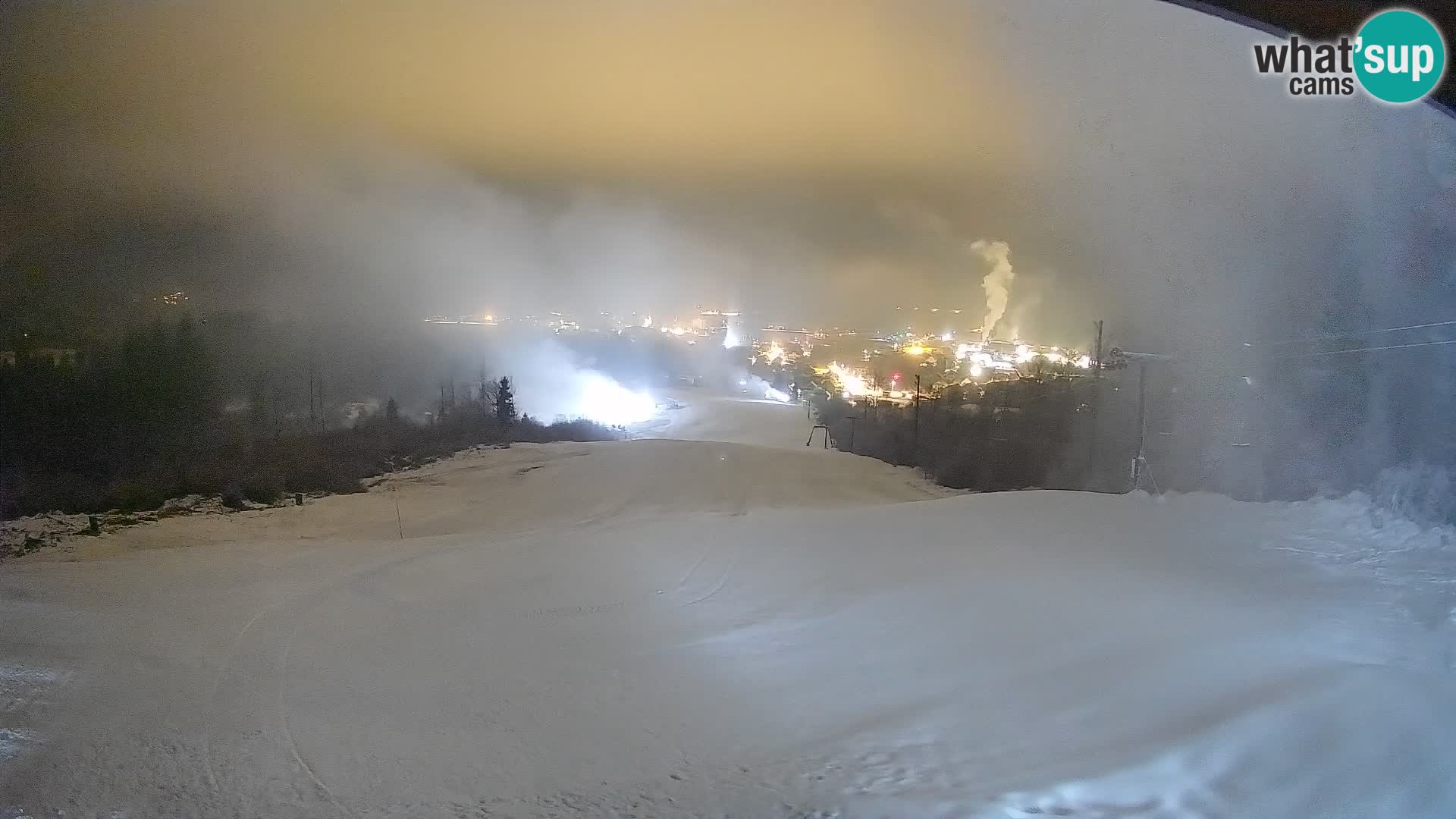 Webcam Bohinjska Bistrica – Live View from Kozji Hrbet Ski Station