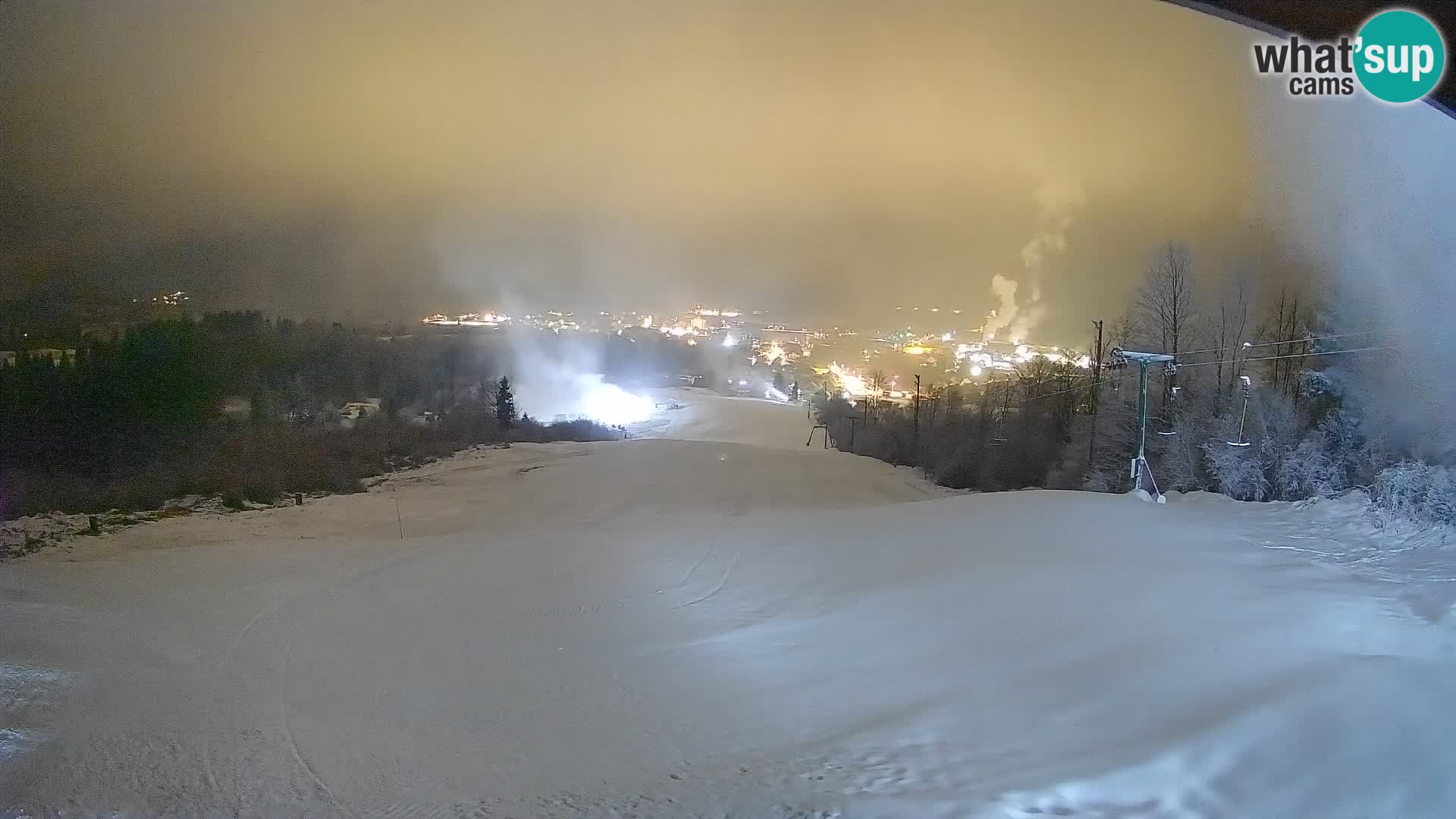 Livekamera Bohinjska Bistrica – Liveblick von der Skistation Kozji Hrbet