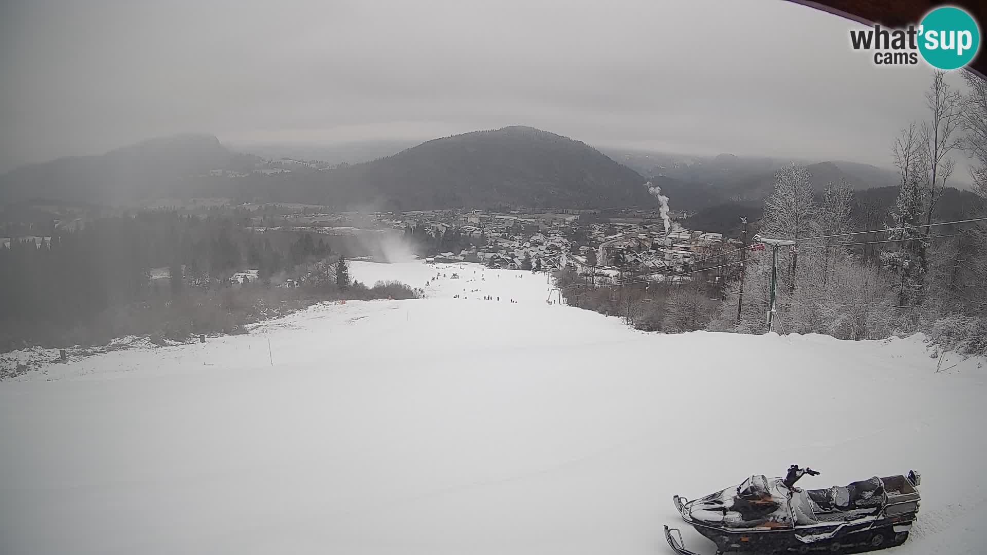 Webcam Bohinjska Bistrica – Live View from Kozji Hrbet Ski Station