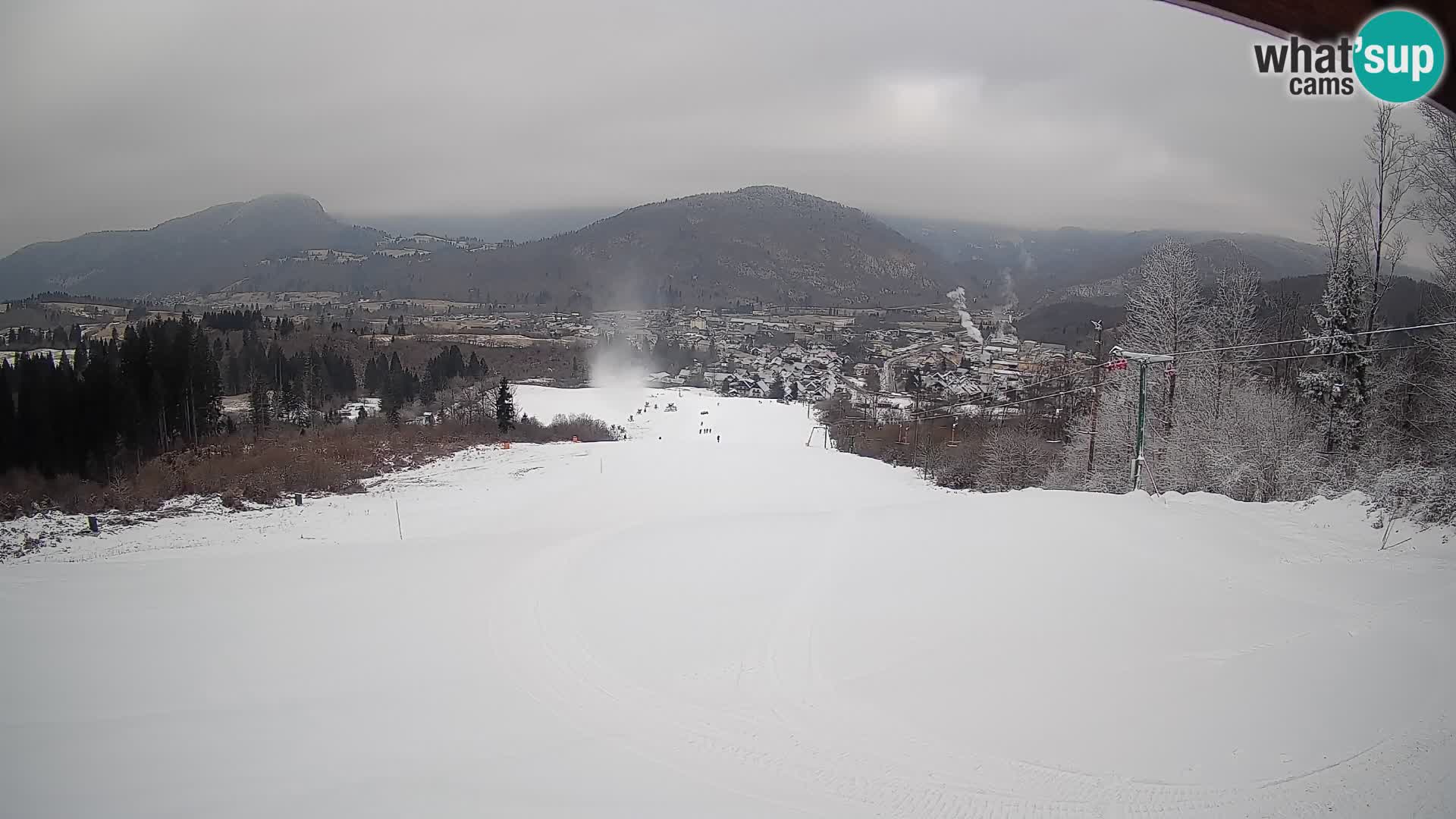 Webcam Bohinjska Bistrica – Live View from Kozji Hrbet Ski Station