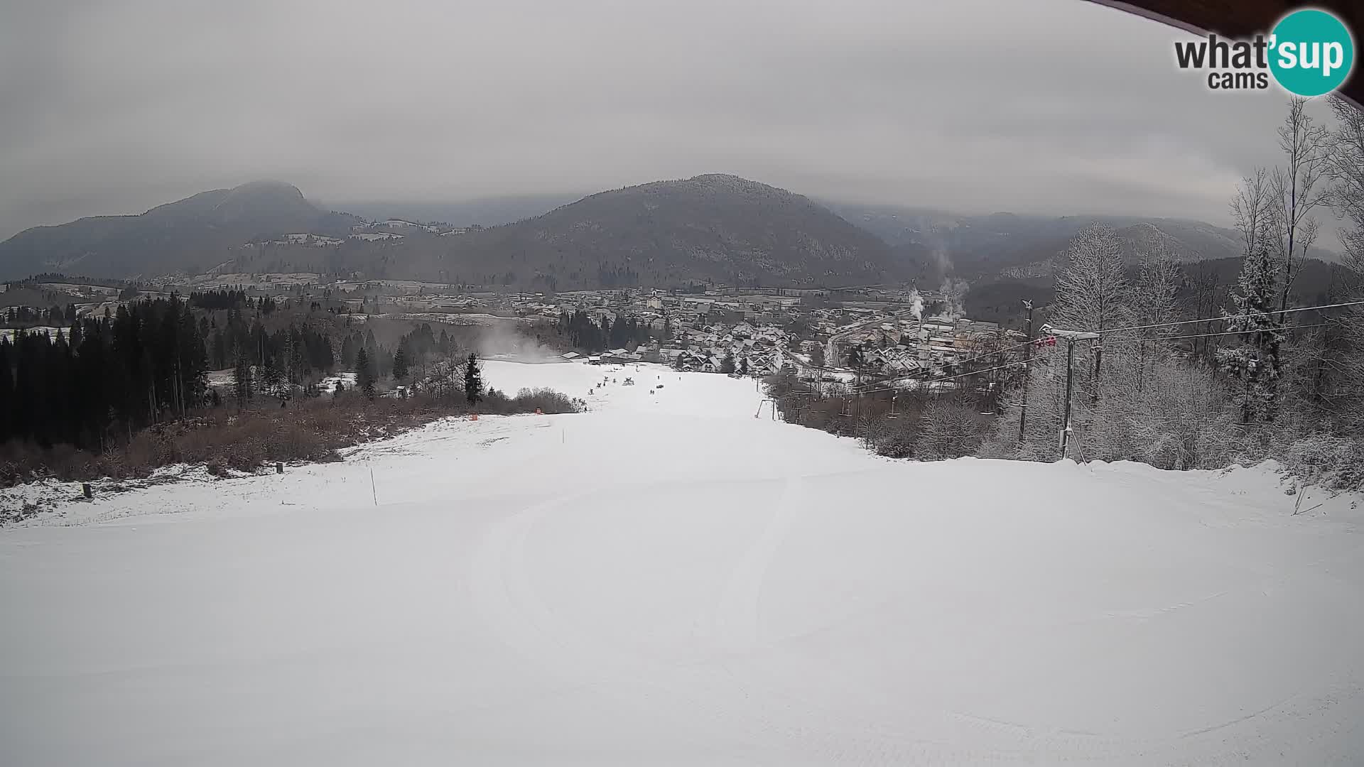 Livekamera Bohinjska Bistrica – Liveblick von der Skistation Kozji Hrbet