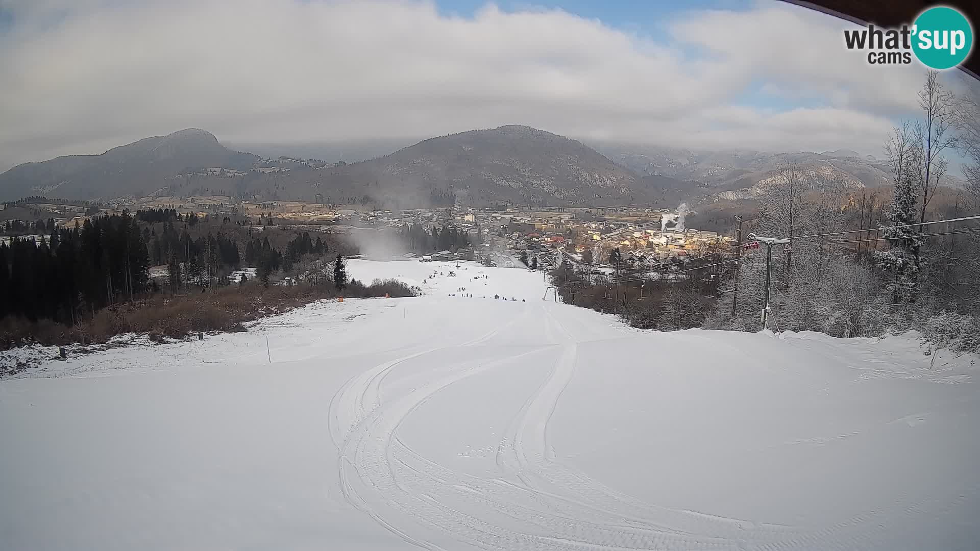 Cámara en vivo Bohinjska Bistrica – Vista en directo desde la estación de esquí Kozji Hrbet
