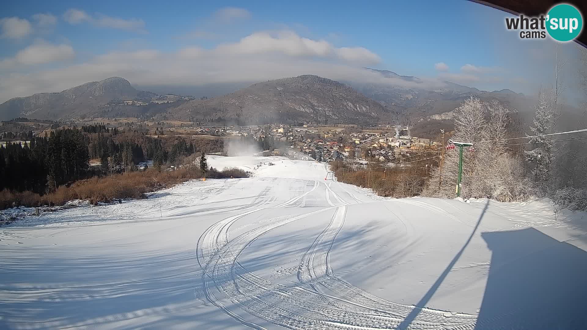Webcam Bohinjska Bistrica – Live View from Kozji Hrbet Ski Station