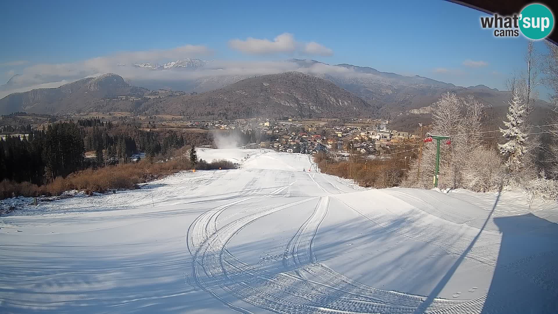 Cámara en vivo Bohinjska Bistrica – Vista en directo desde la estación de esquí Kozji Hrbet