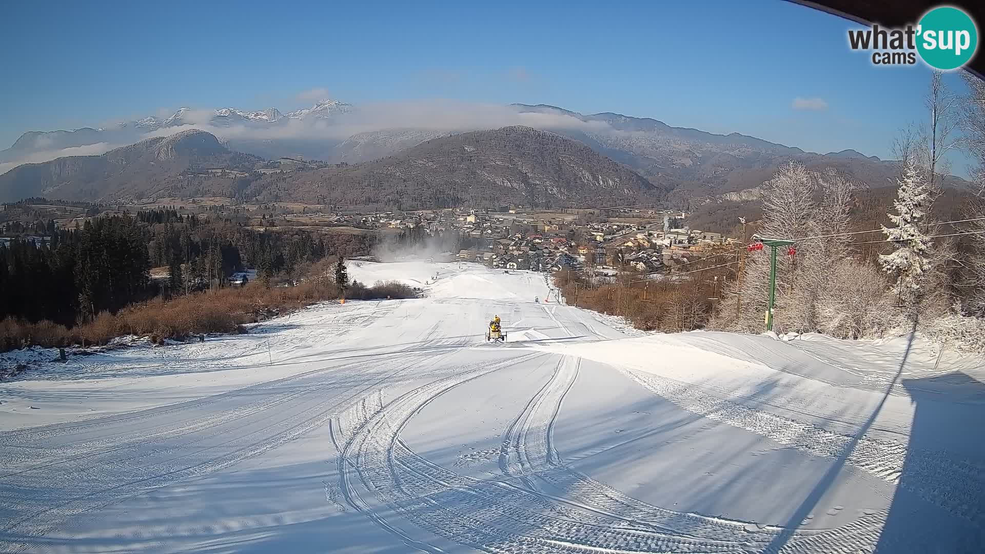 Webcam Bohinjska Bistrica – Live View from Kozji Hrbet Ski Station