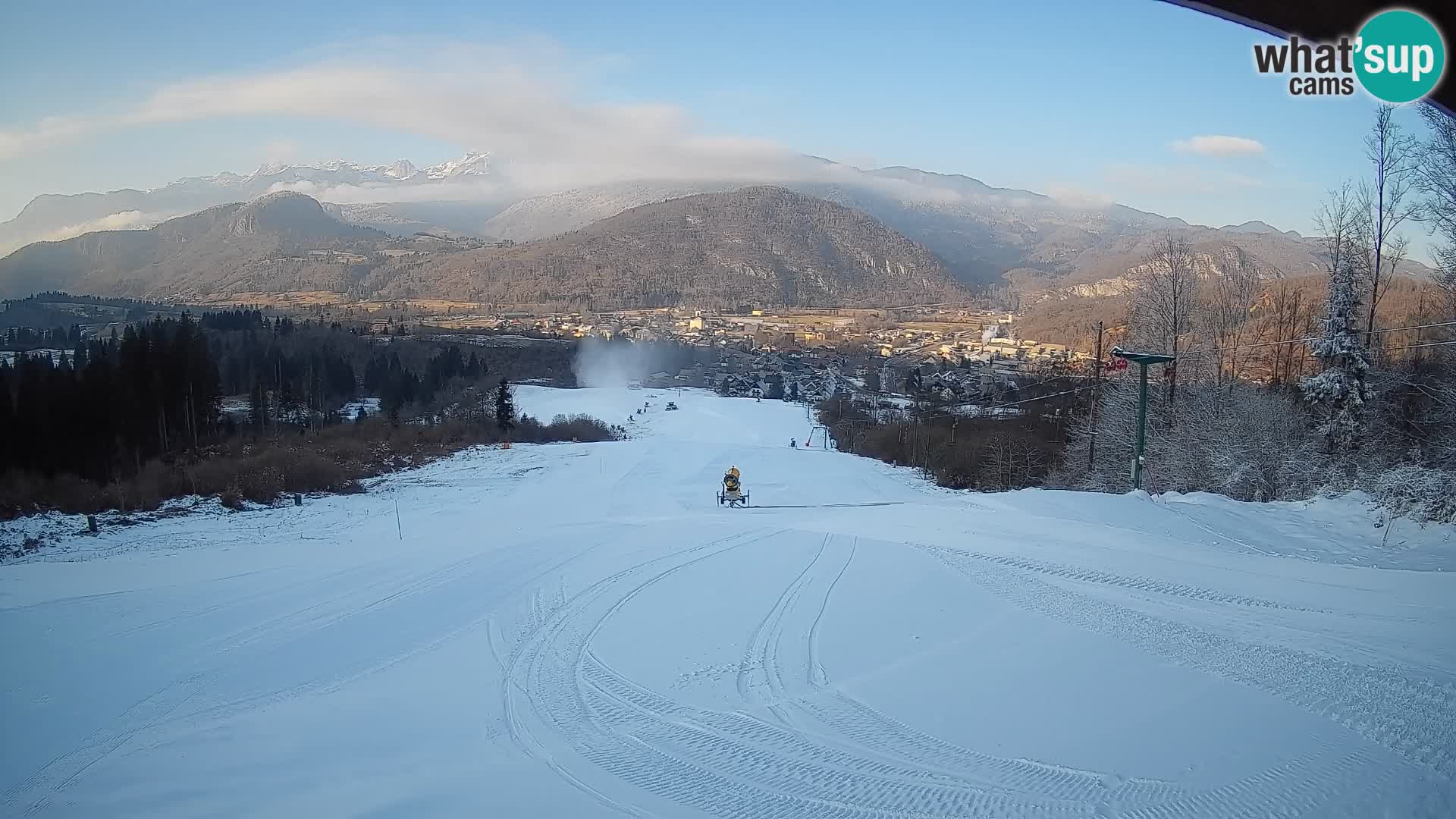 Webcam Bohinjska Bistrica – Vista live dalla stazione sciistica Kozji Hrbet