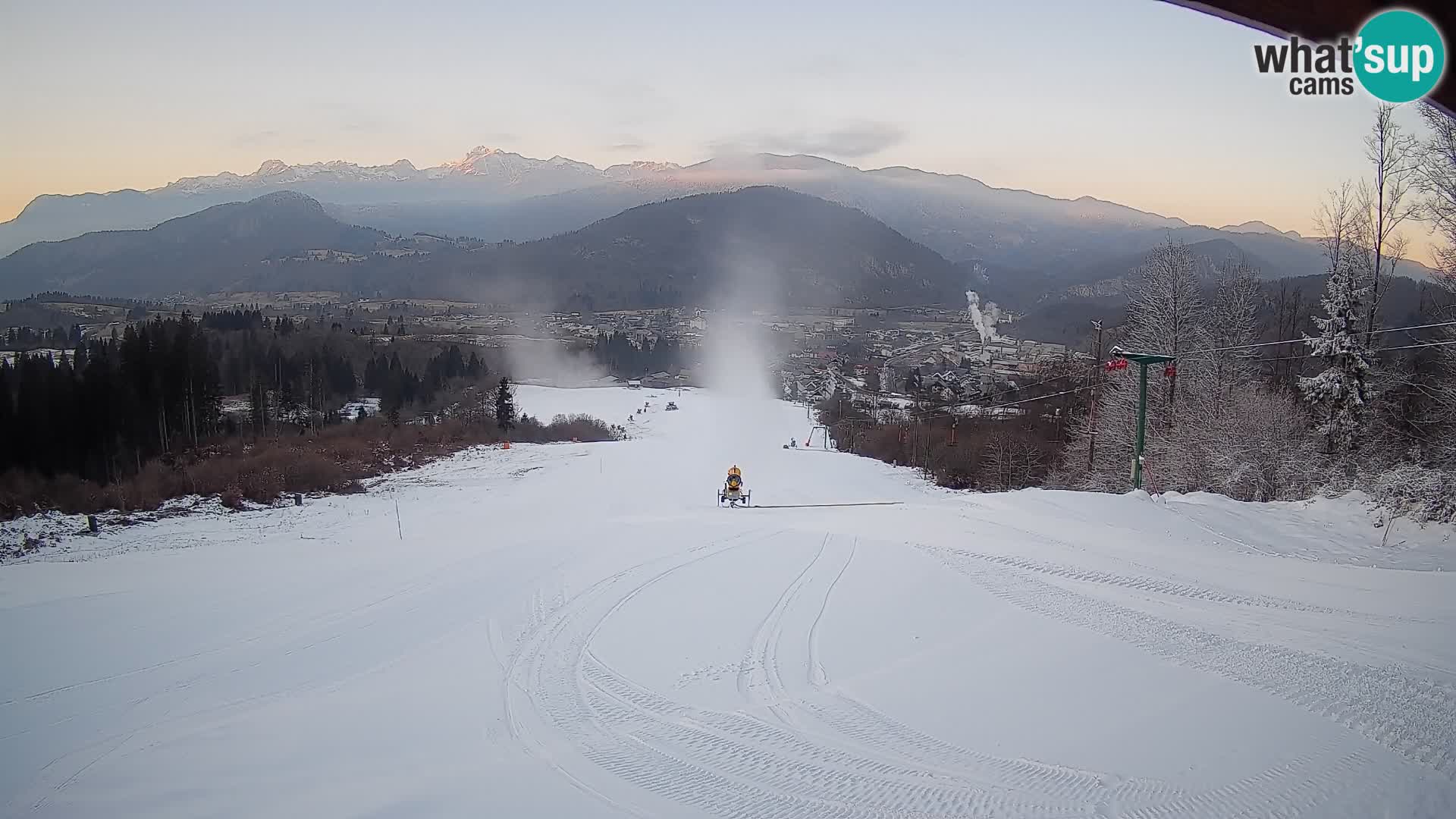 Cámara en vivo Bohinjska Bistrica – Vista en directo desde la estación de esquí Kozji Hrbet