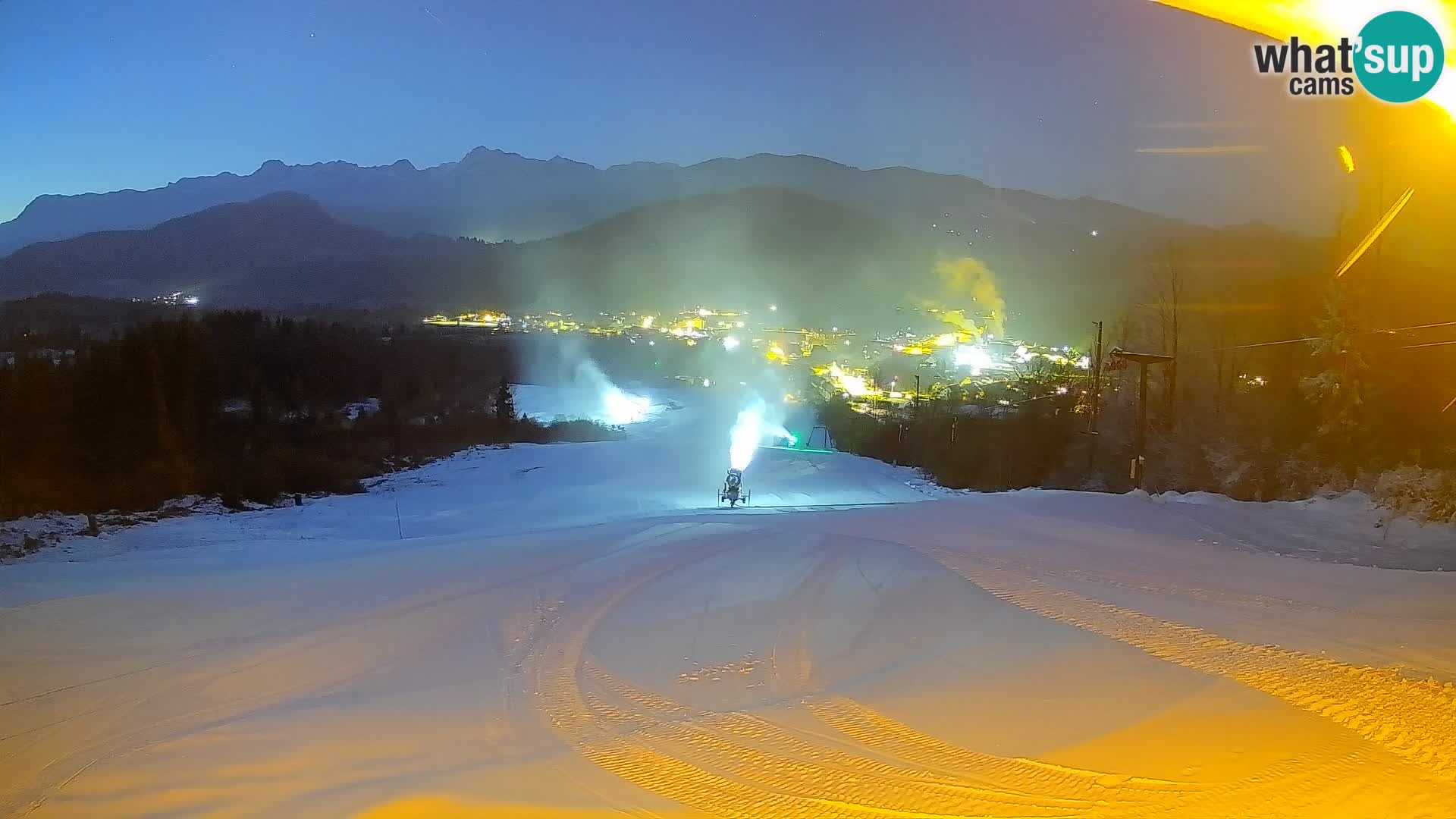 Livekamera Bohinjska Bistrica – Liveblick von der Skistation Kozji Hrbet