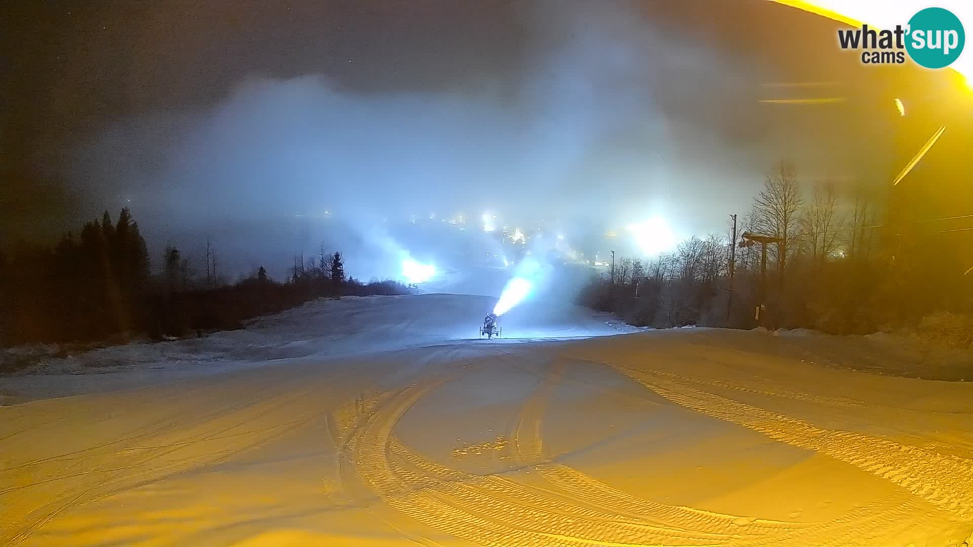 Livekamera Bohinjska Bistrica – Liveblick von der Skistation Kozji Hrbet